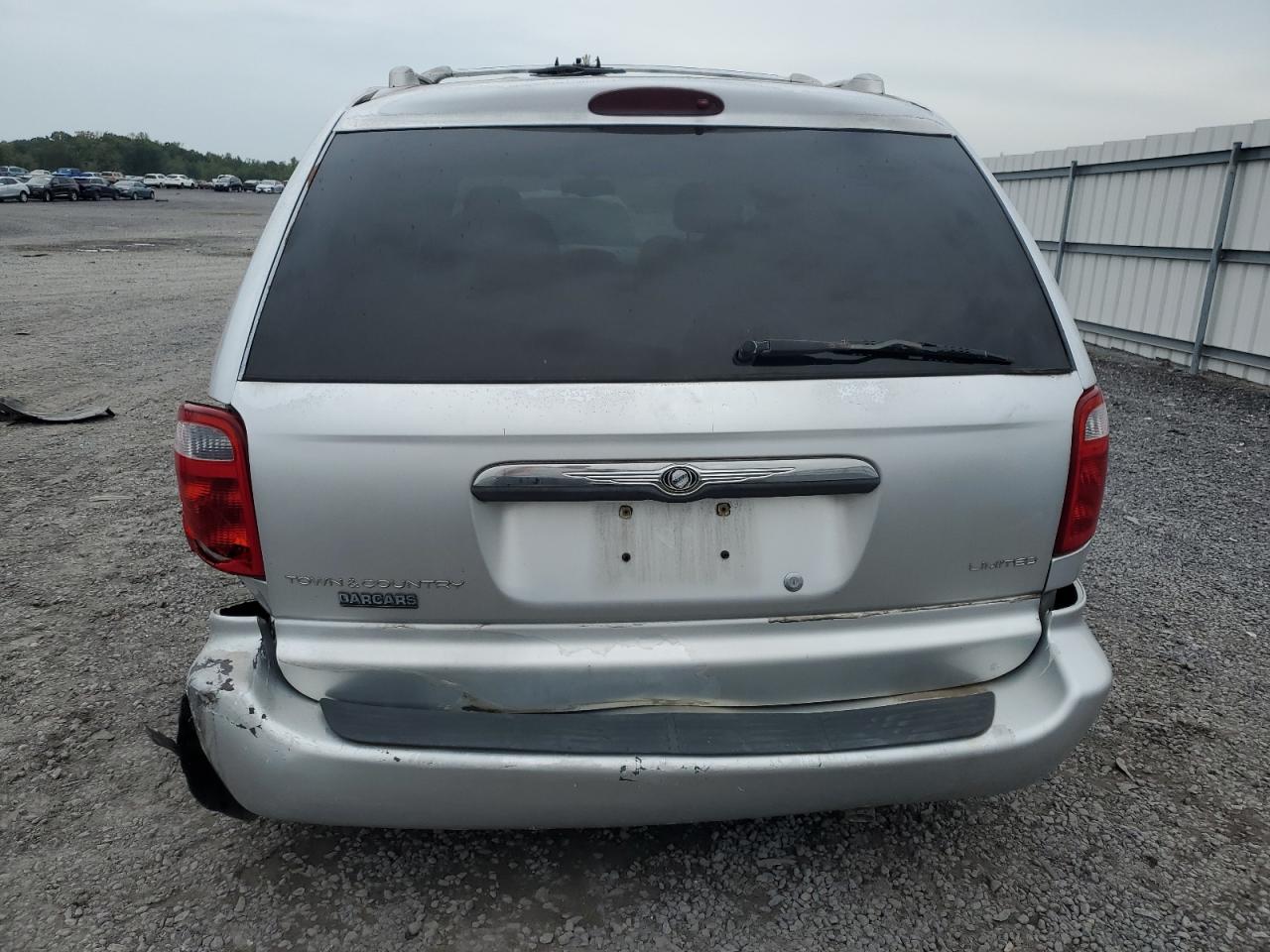 2001 Chrysler Town & Country Limited Silver vin: 2C8GP64L91R331456