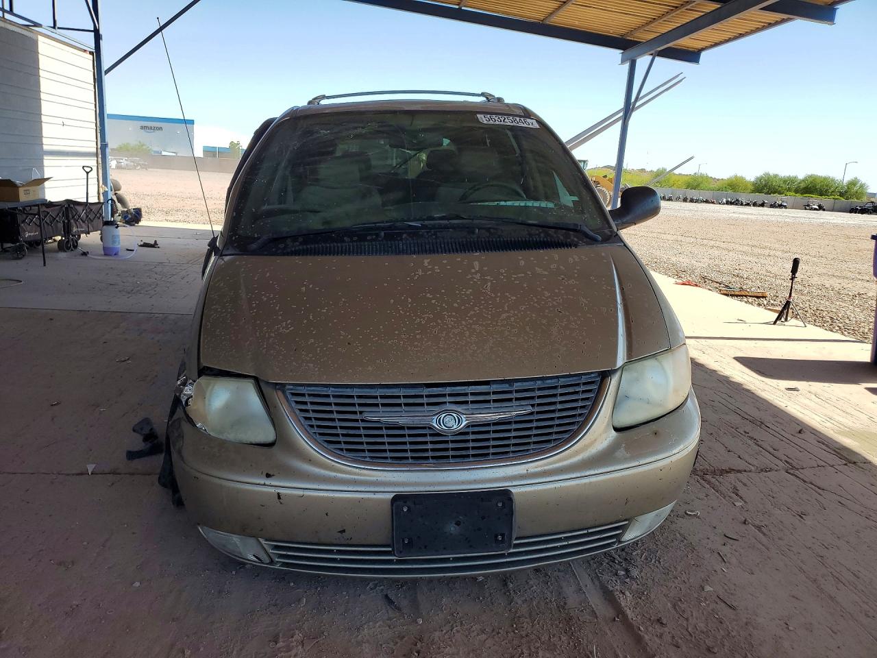 2002 Chrysler Town & Country Limited Gold vin: 2C8GP64L92R613047