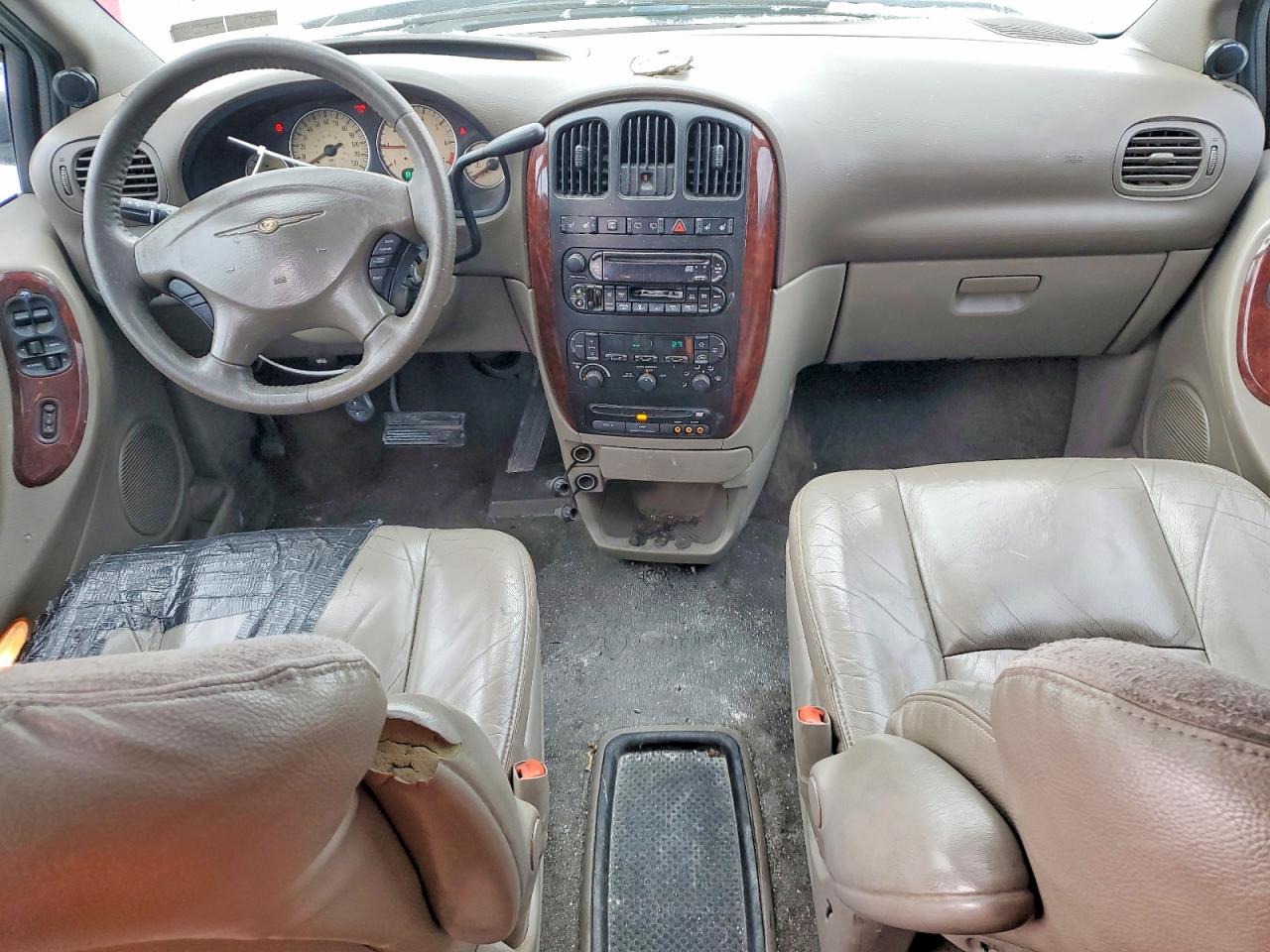 2003 Chrysler Town & Country Limited Silver vin: 2C8GP64LX3R248136