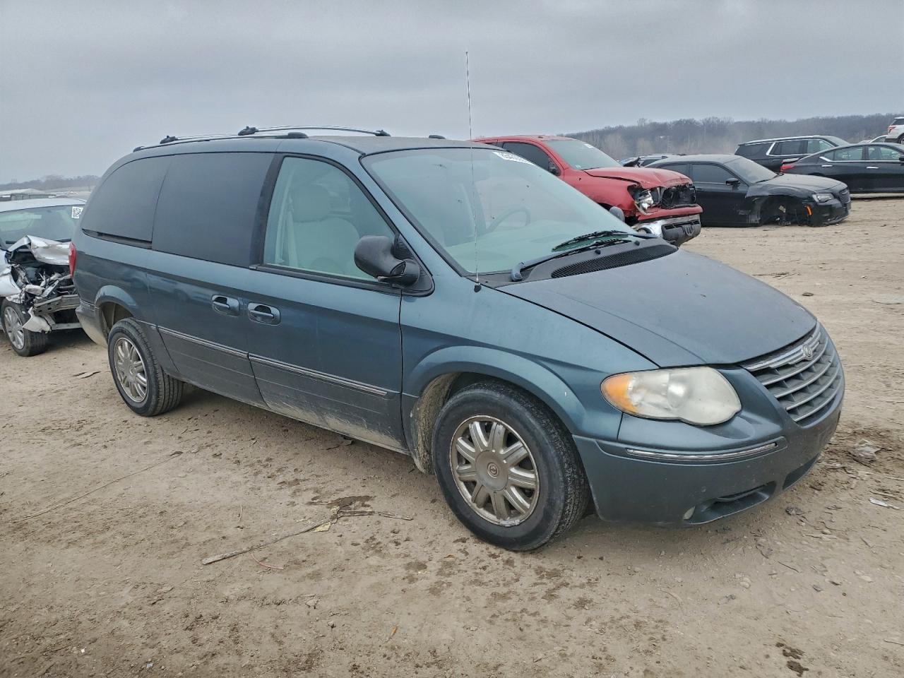 2005 Chrysler Town & Country Limited Green vin: 2C8GP64LX5R457475