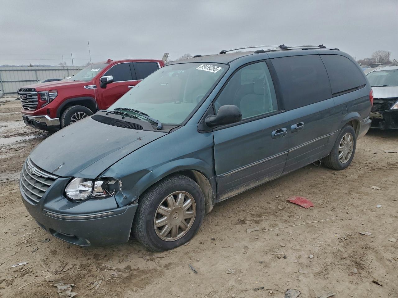 2005 Chrysler Town & Country Limited Green vin: 2C8GP64LX5R457475