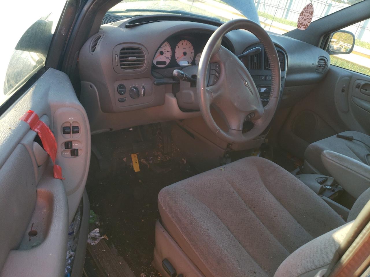 2003 Chrysler Town & Country Ex Синий vin: 2C8GP74L83R118488