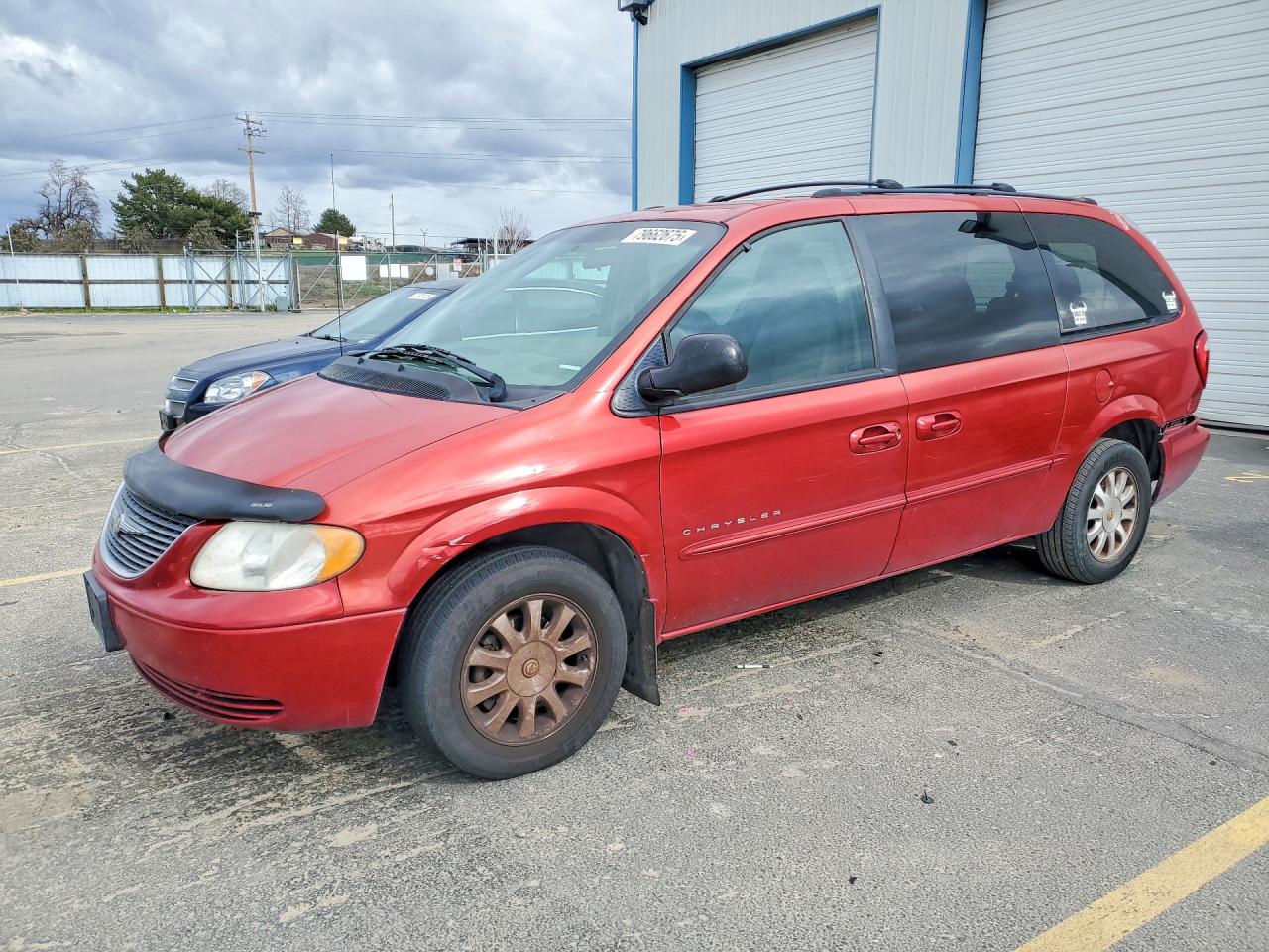 2001 Chrysler Town & Country Ex Red vin: 2C8GP74LX1R395253