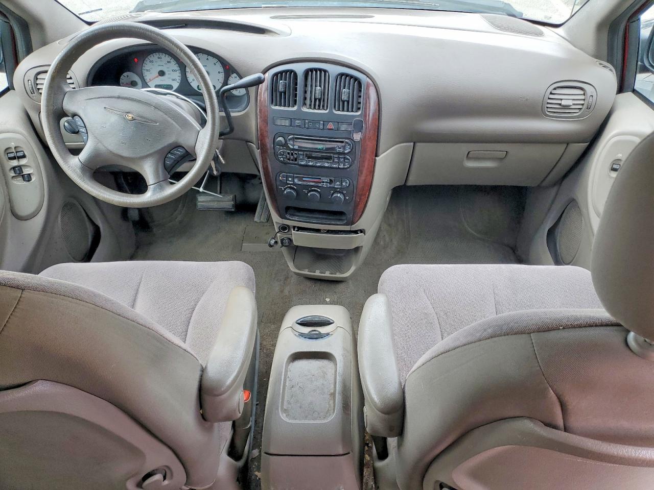 2001 Chrysler Town & Country Ex Red vin: 2C8GP74LX1R395253