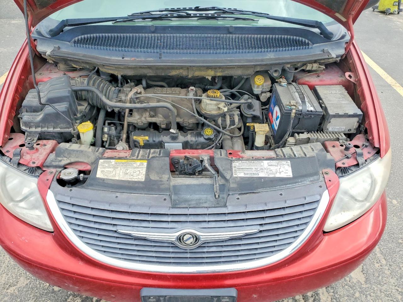 2001 Chrysler Town & Country Ex Red vin: 2C8GP74LX1R395253