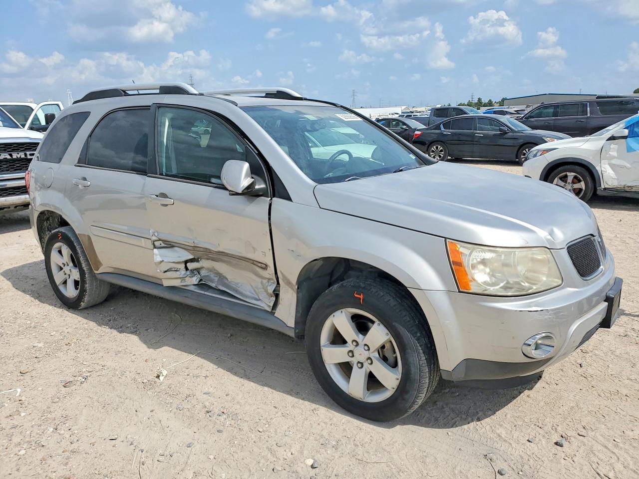 2008 Pontiac Torrent Silver vin: 2CKDL33F086064612