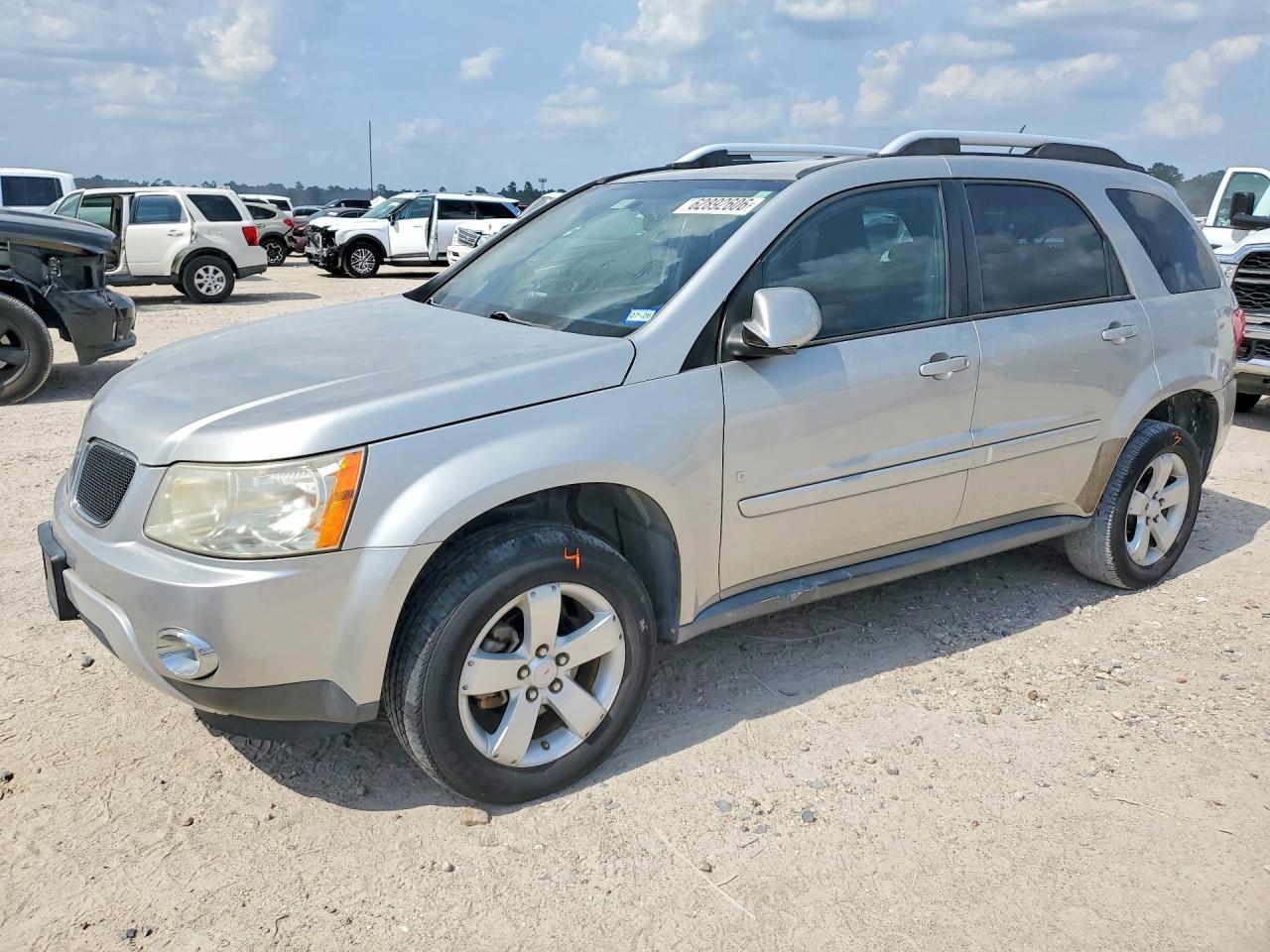 2008 Pontiac Torrent Silver vin: 2CKDL33F086064612