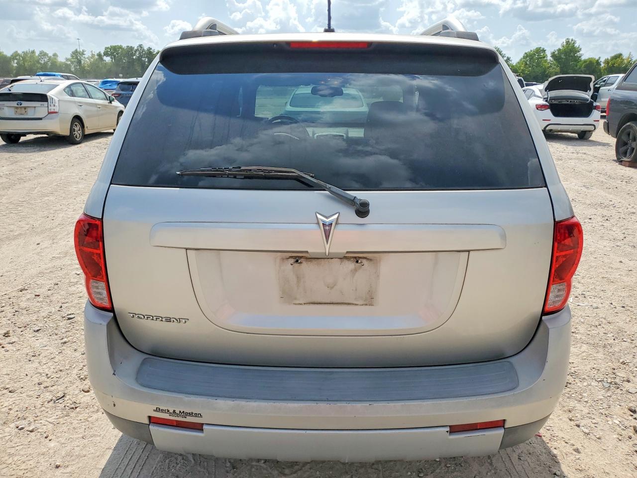 2008 Pontiac Torrent Silver vin: 2CKDL33F086064612