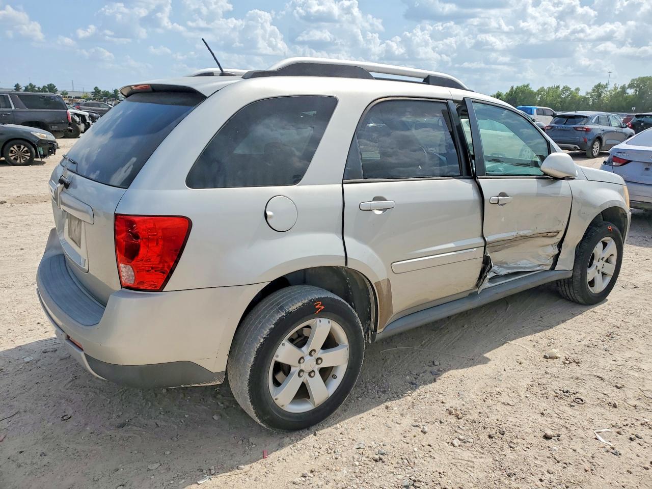 2008 Pontiac Torrent Silver vin: 2CKDL33F086064612
