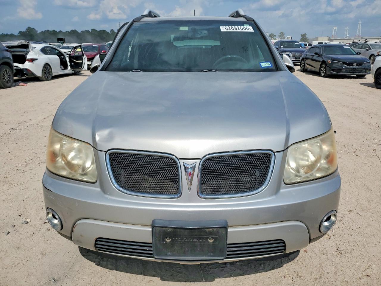 2008 Pontiac Torrent Silver vin: 2CKDL33F086064612