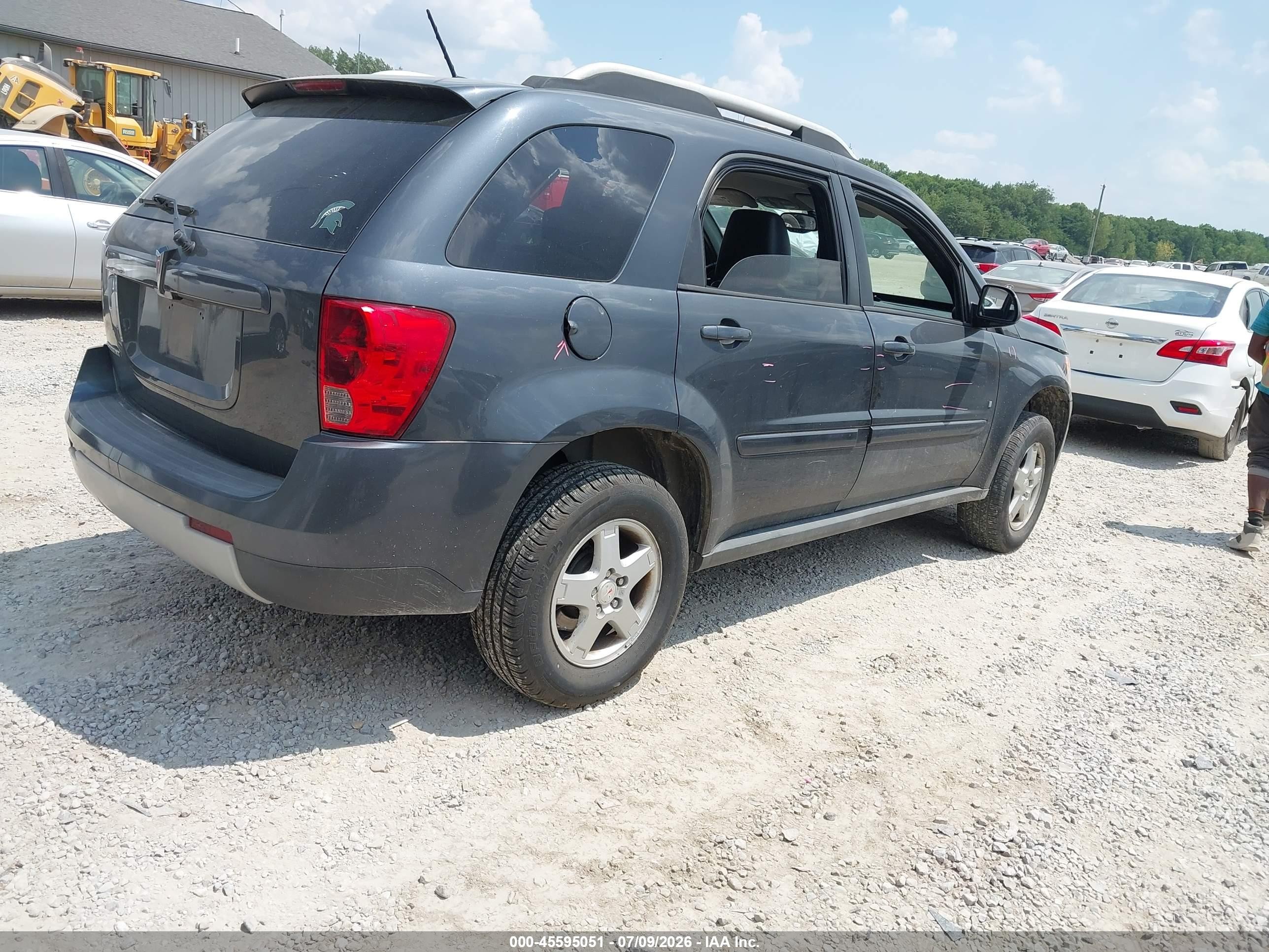 2009 Pontiac Torrent   Blue vin: 2CKDL33F196243579