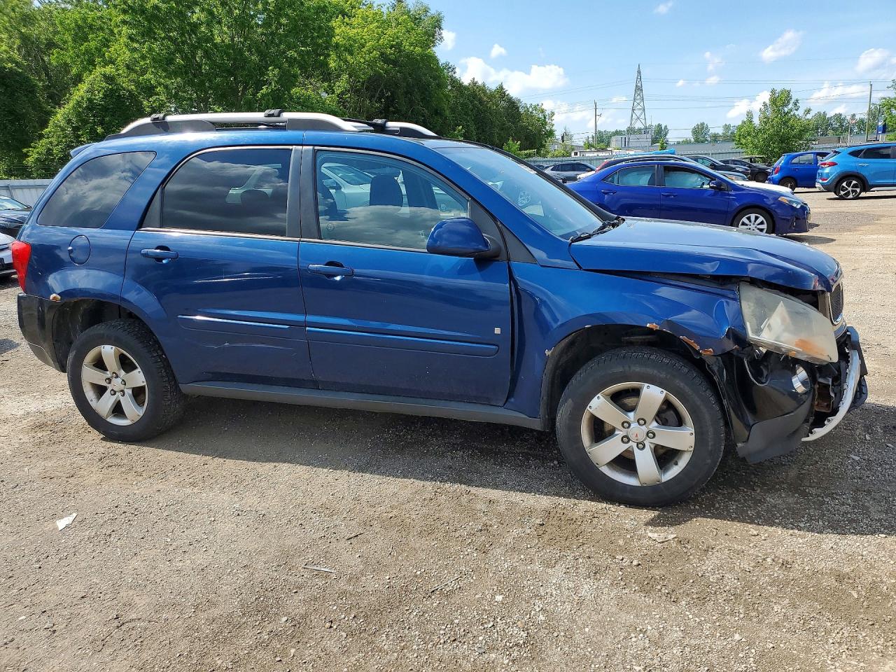 2008 Pontiac Torrent Blue vin: 2CKDL33F286025598