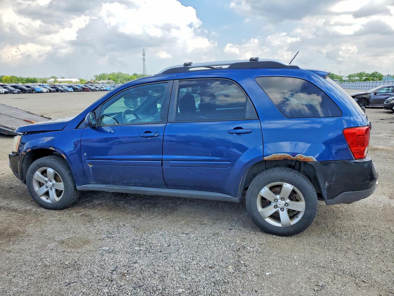 2008 Pontiac Torrent Blue vin: 2CKDL33F286025598