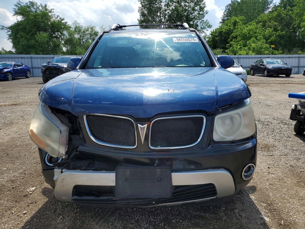2008 Pontiac Torrent Blue vin: 2CKDL33F286025598