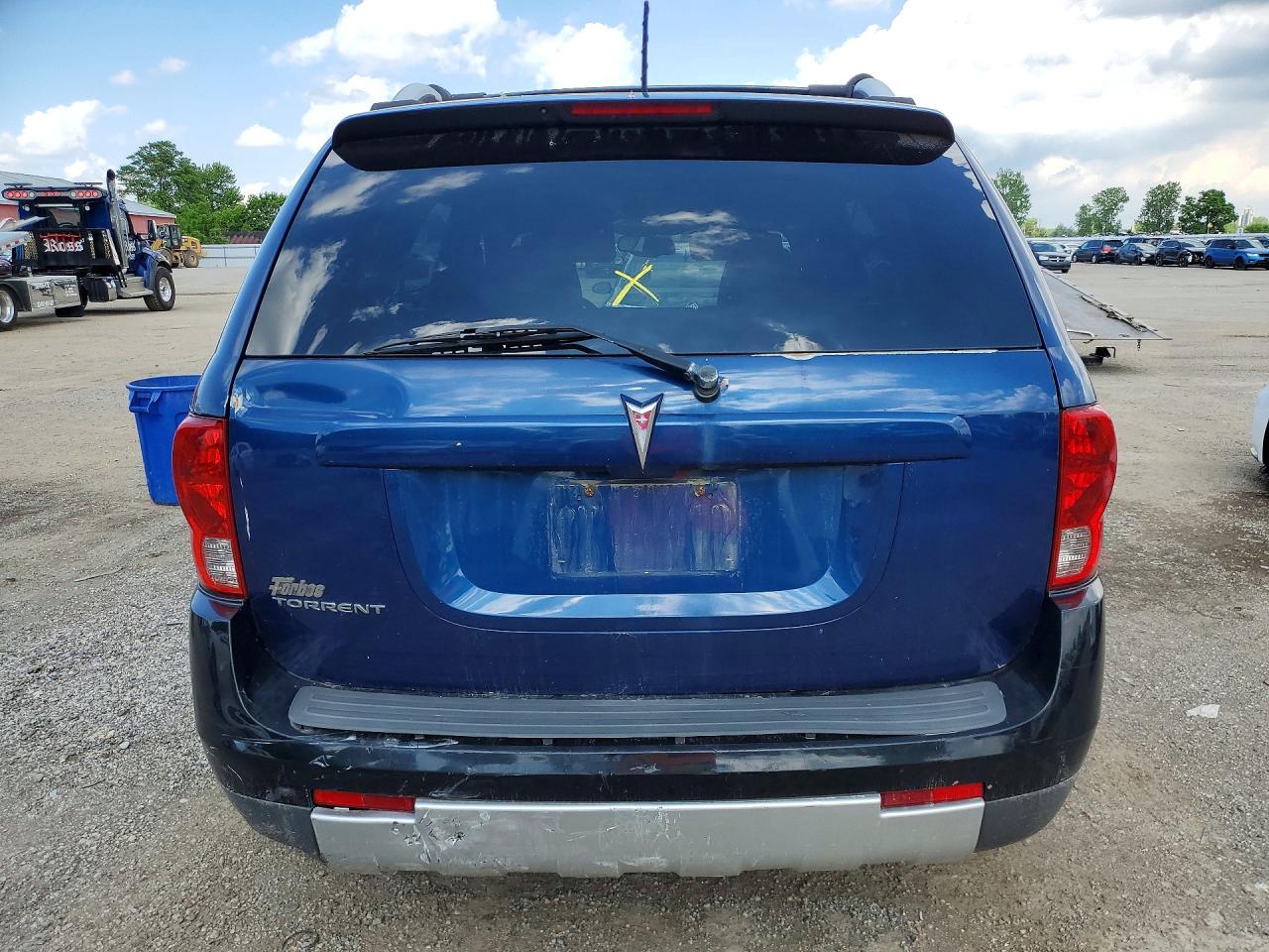 2008 Pontiac Torrent Blue vin: 2CKDL33F286025598
