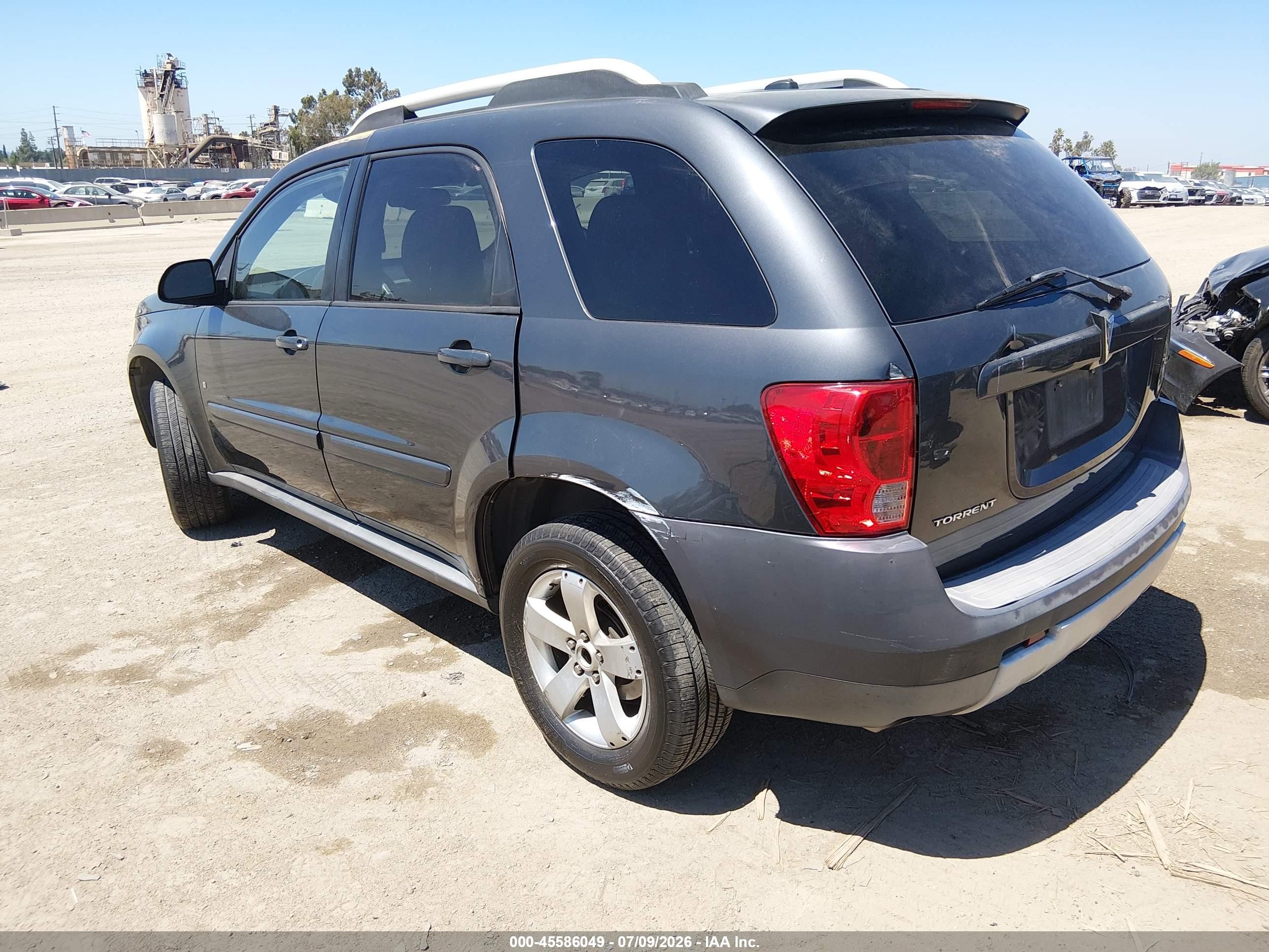 2009 Pontiac Torrent   Gray vin: 2CKDL33F296227021