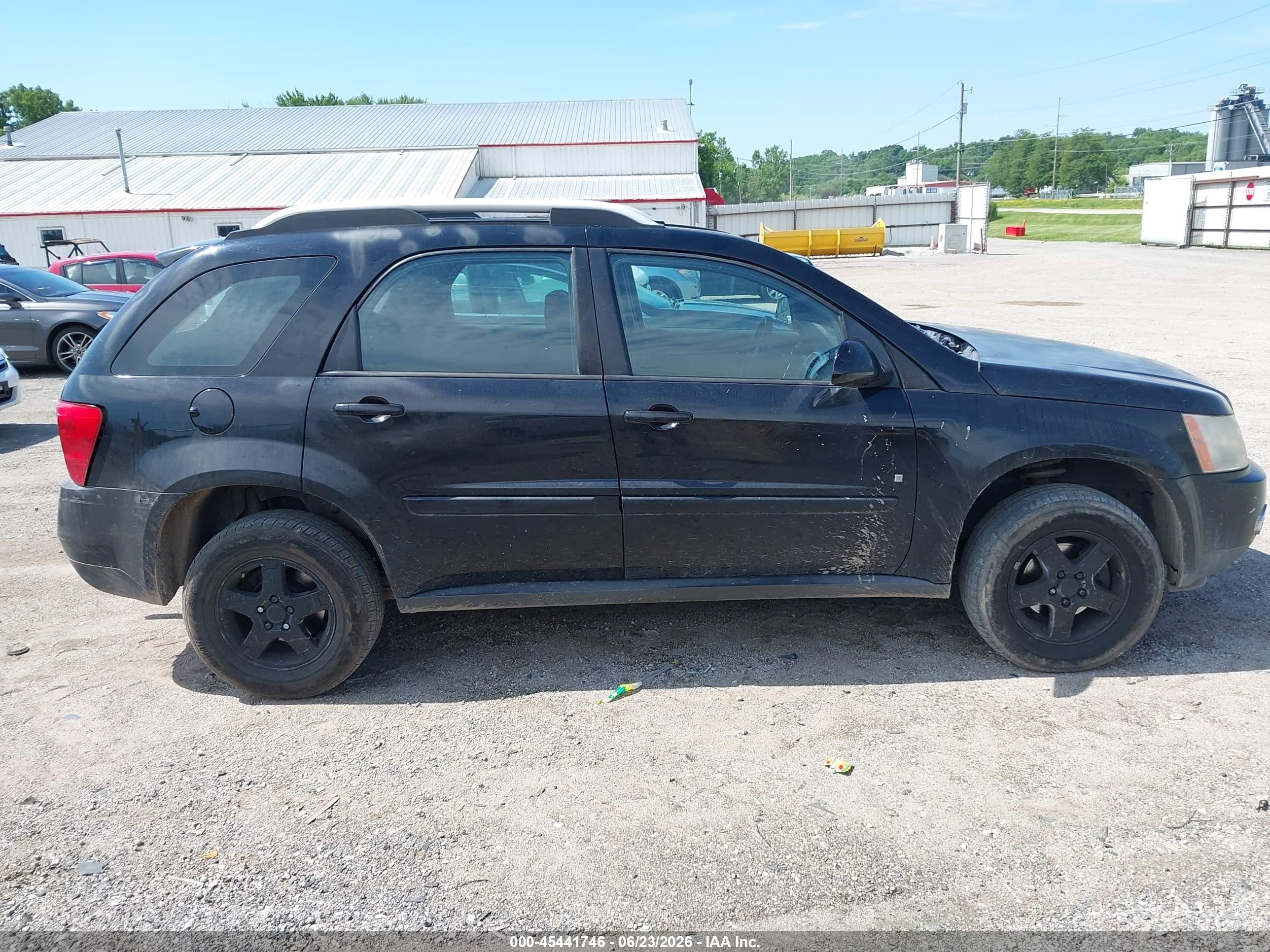 2008 Pontiac Torrent   Black vin: 2CKDL33F486028714