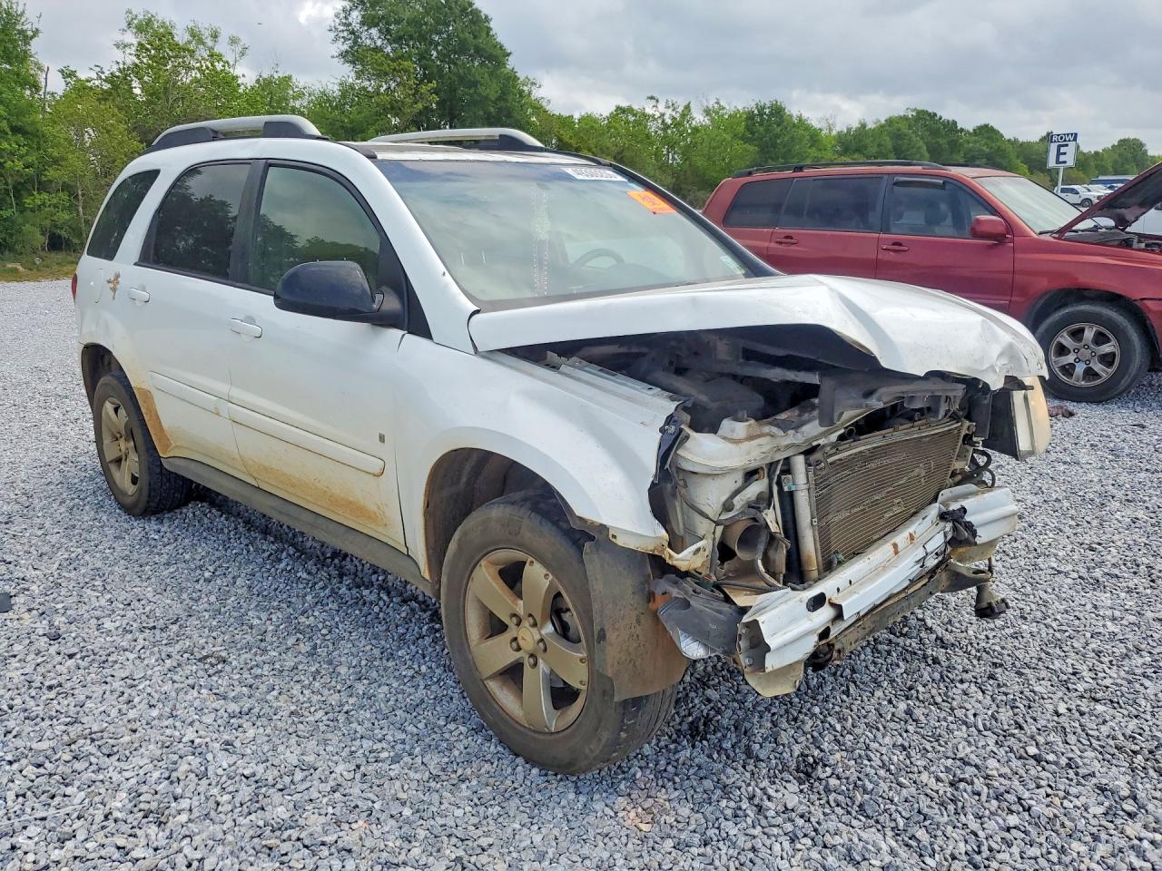 2008 Pontiac Torrent White vin: 2CKDL33F486293360