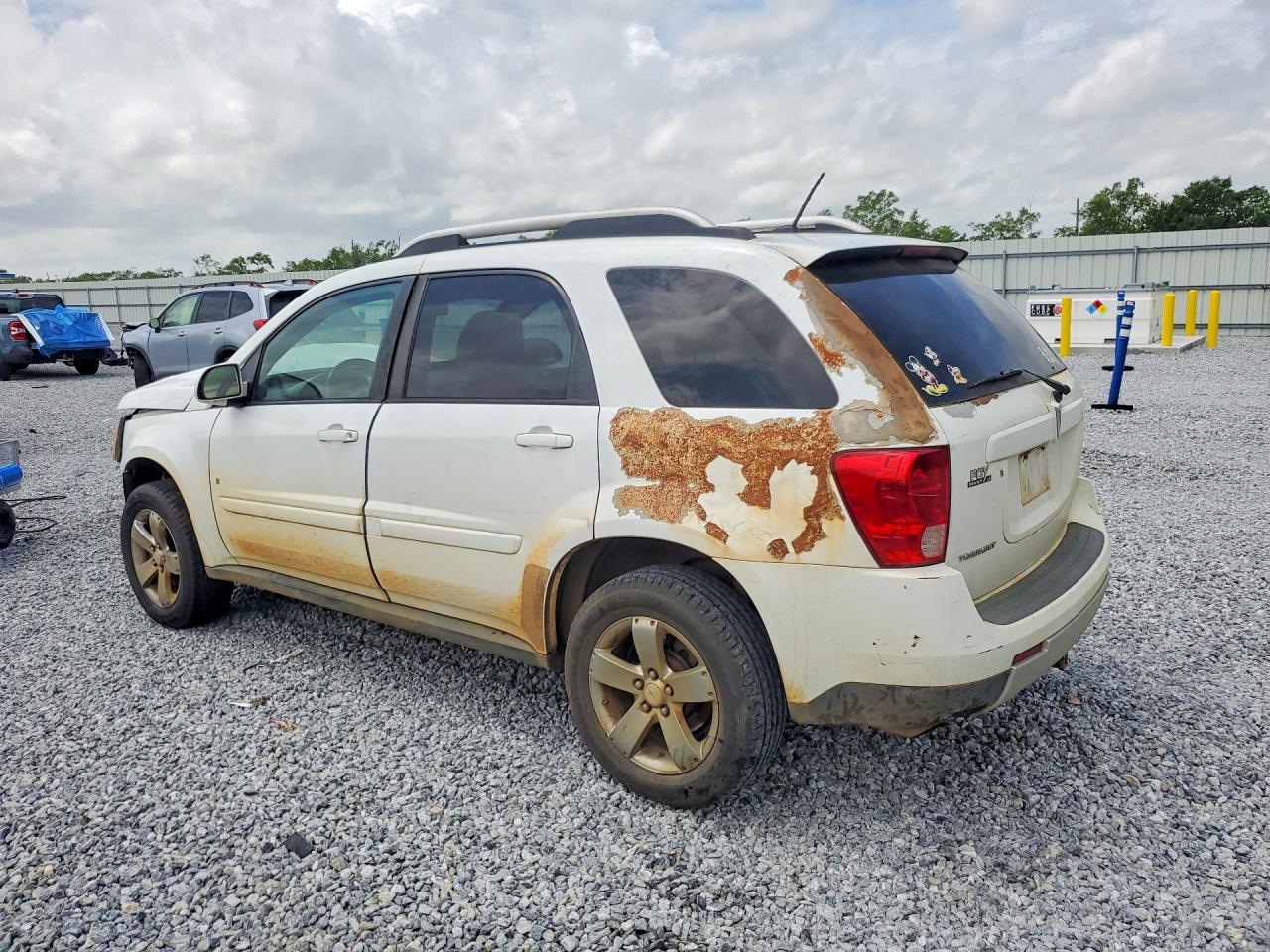 2008 Pontiac Torrent White vin: 2CKDL33F486293360