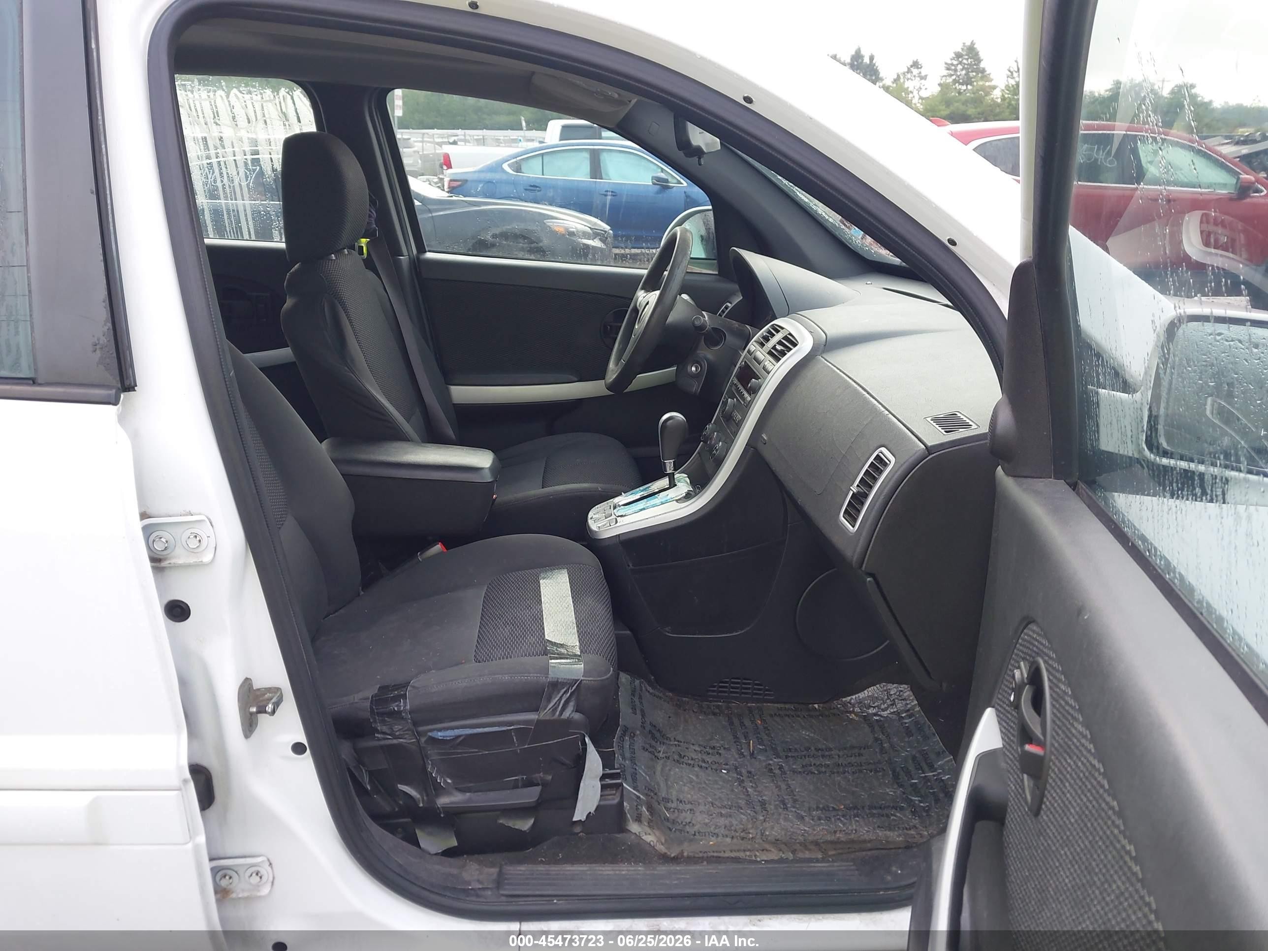 2009 Pontiac Torrent   White vin: 2CKDL33F496224167