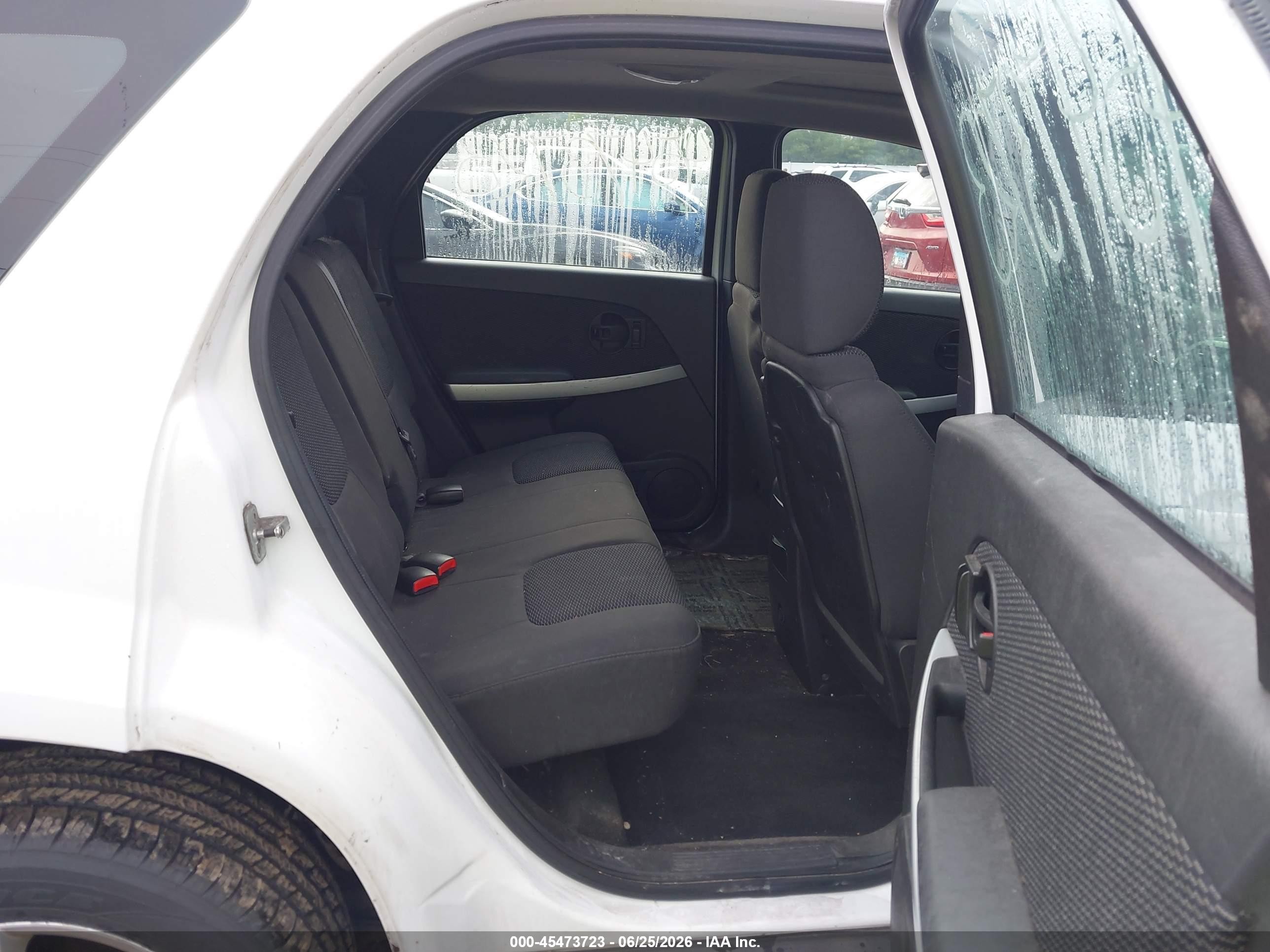 2009 Pontiac Torrent   White vin: 2CKDL33F496224167