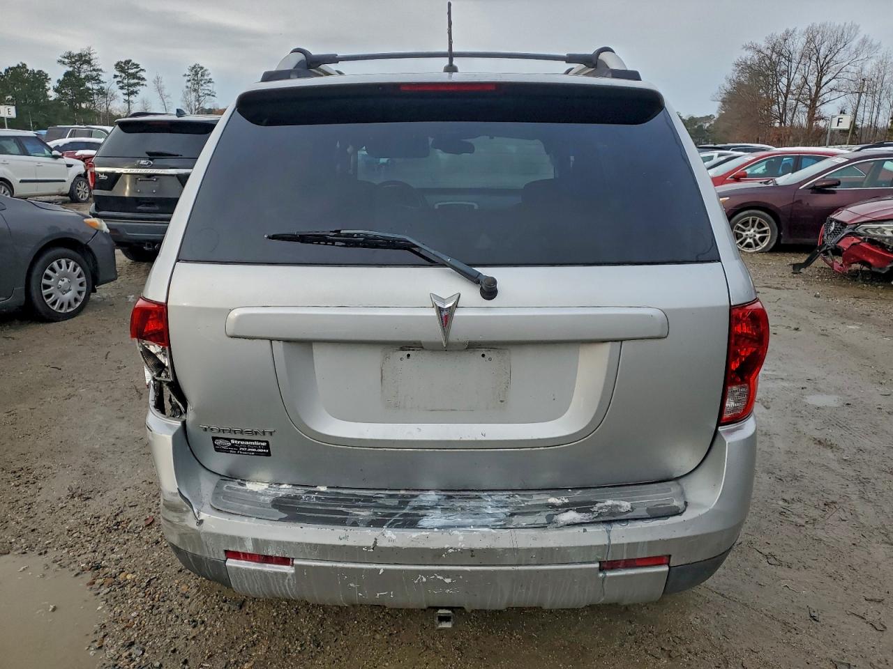 2009 Pontiac Torrent Silver vin: 2CKDL33F596222105