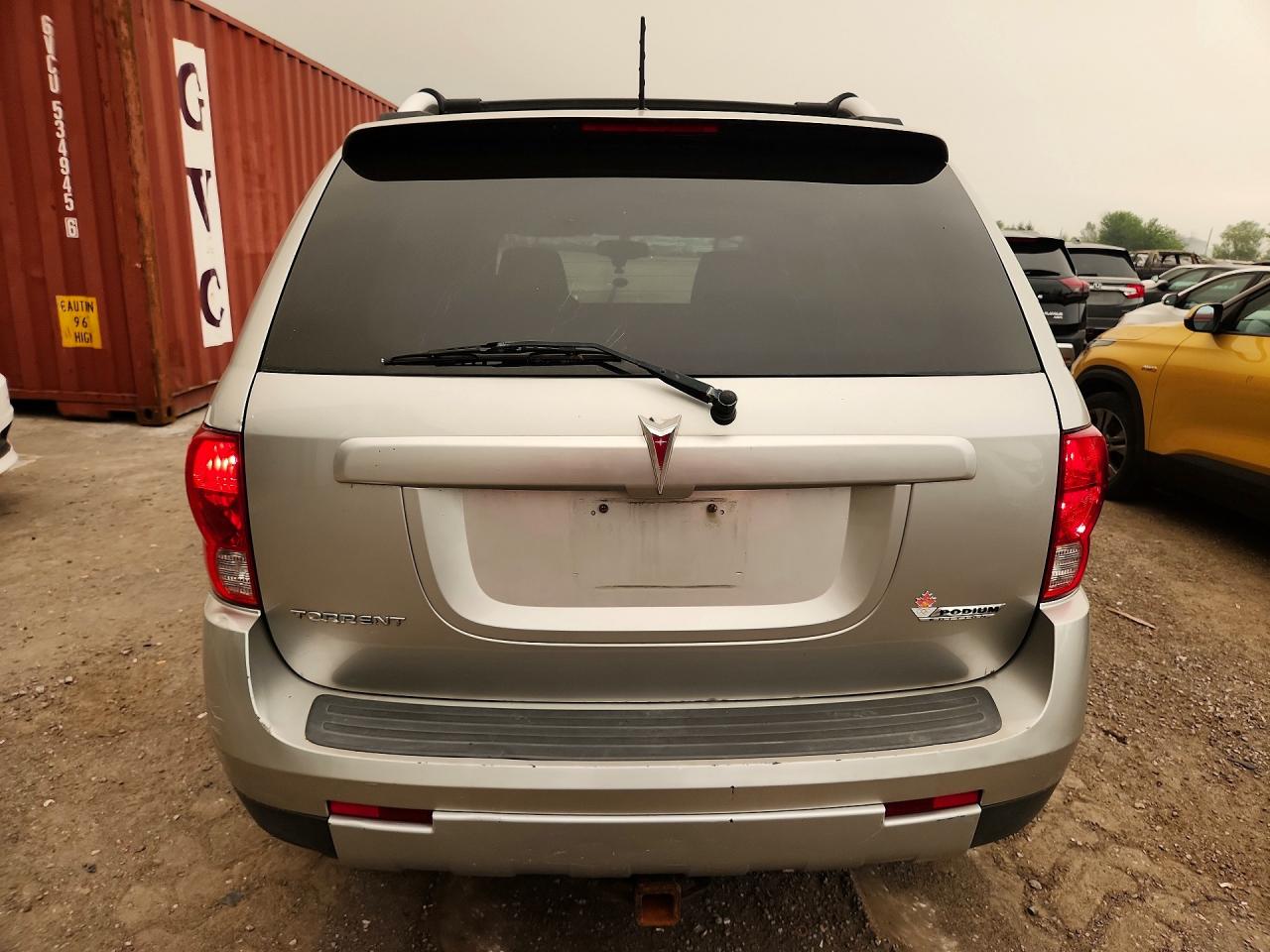2008 Pontiac Torrent Silver vin: 2CKDL33F686017083