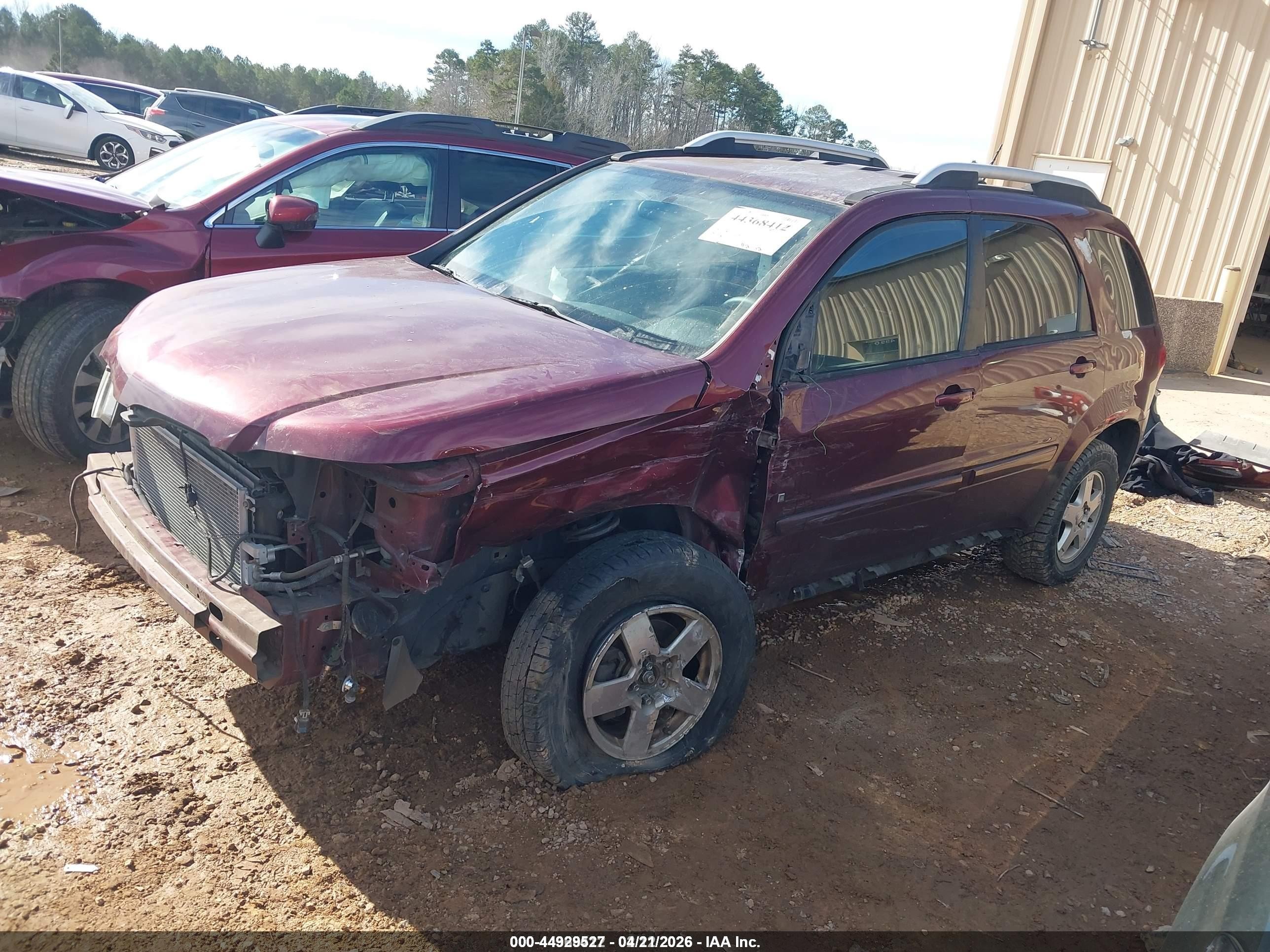 2008 Pontiac Torrent   Burgundy vin: 2CKDL33F686313186