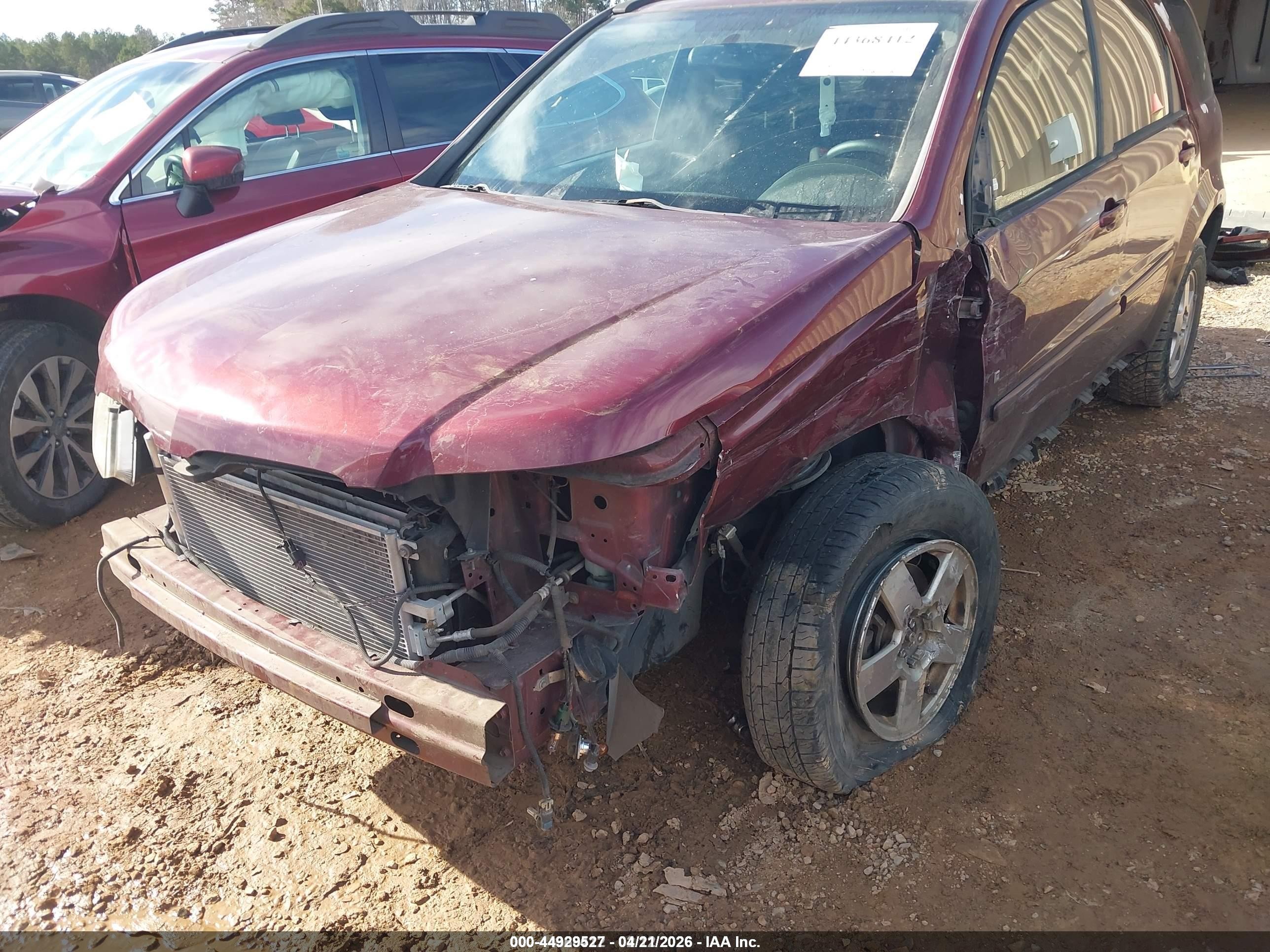 2008 Pontiac Torrent   Burgundy vin: 2CKDL33F686313186