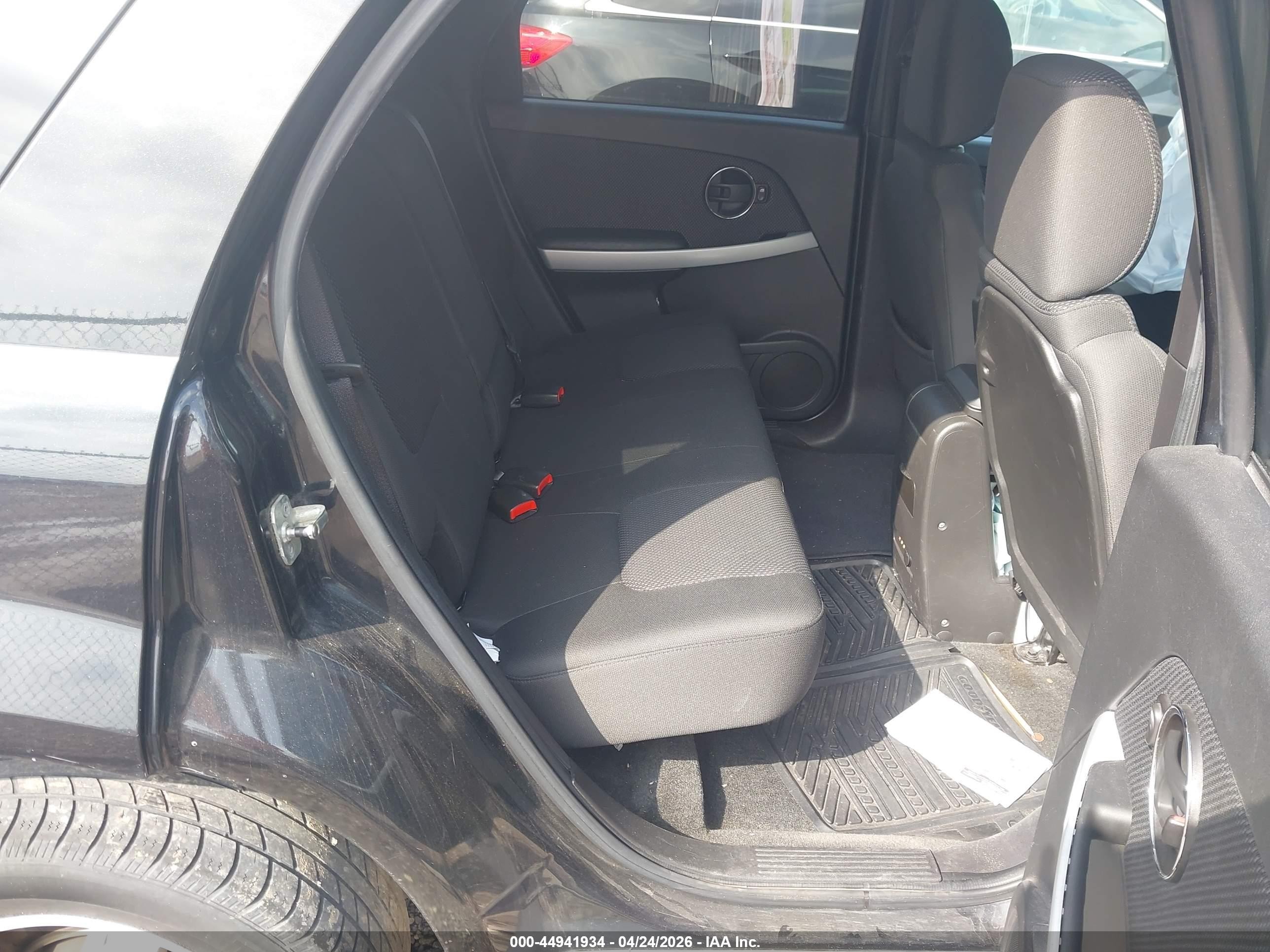 2008 Pontiac Torrent   Black vin: 2CKDL33F986056038