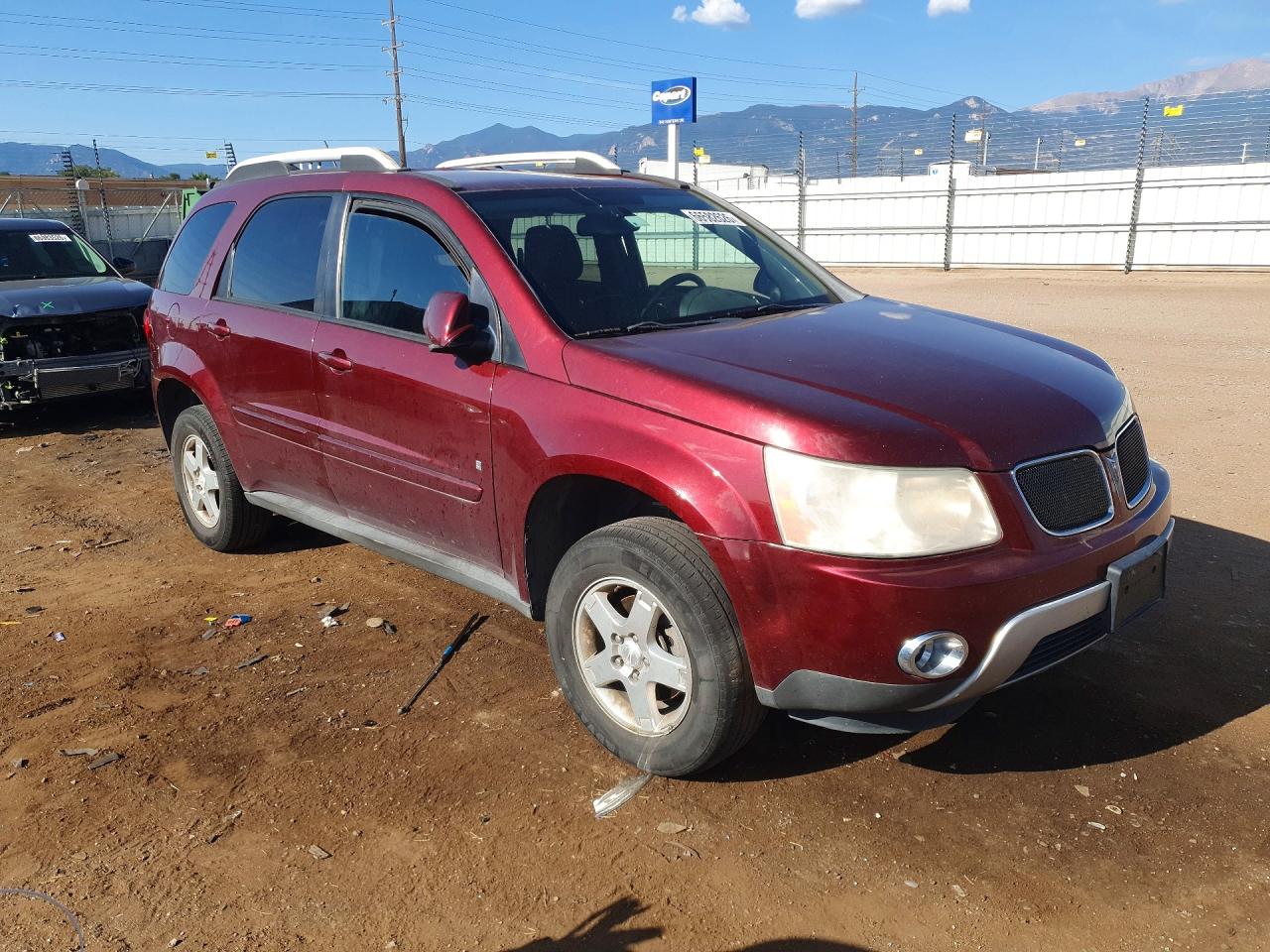 2008 Pontiac Torrent Красный vin: 2CKDL33F986299624