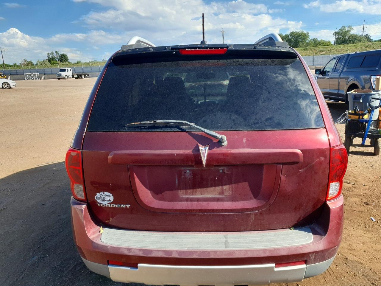 2008 Pontiac Torrent Красный vin: 2CKDL33F986299624