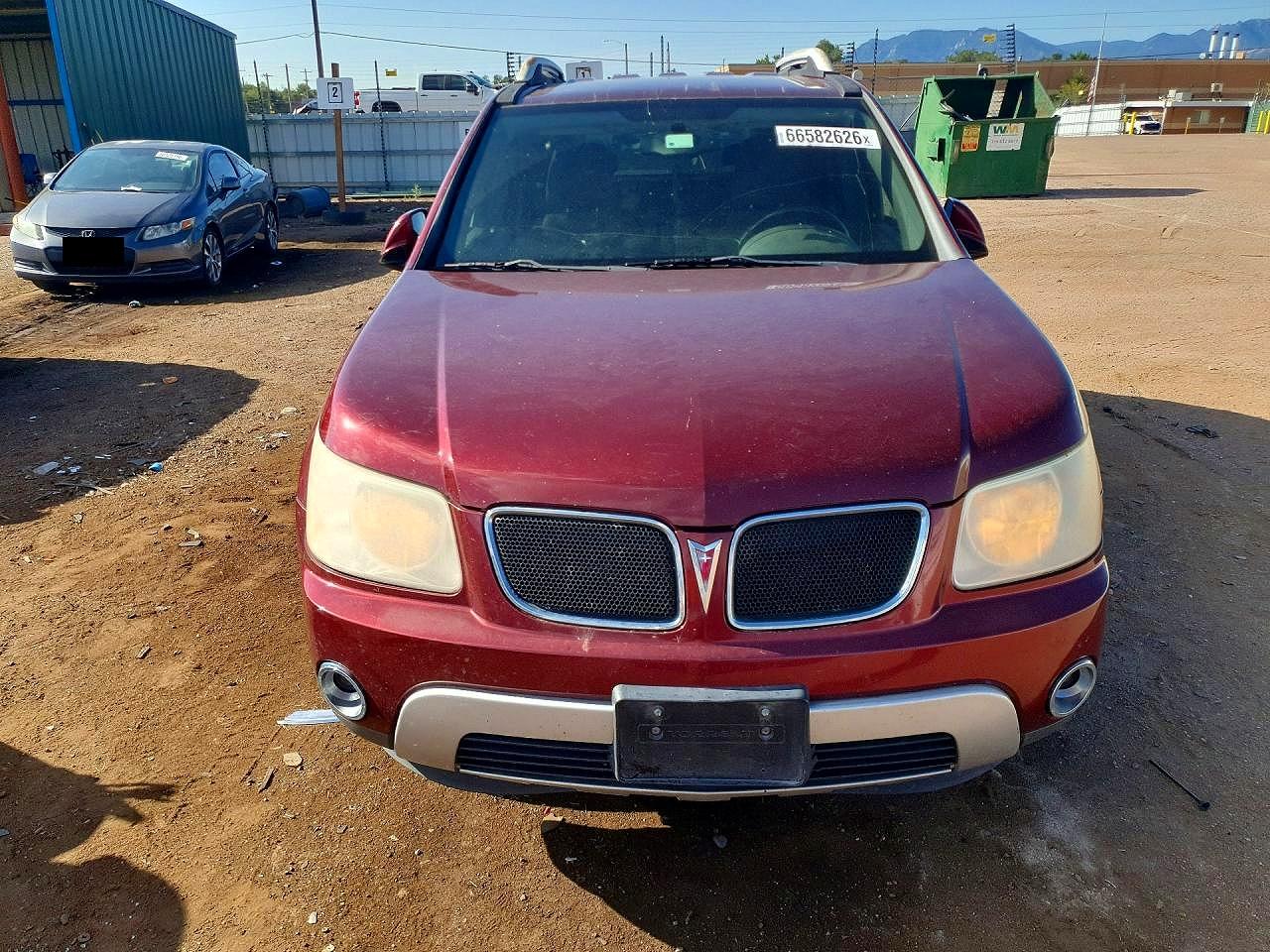2008 Pontiac Torrent Красный vin: 2CKDL33F986299624