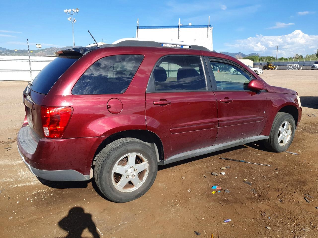 2008 Pontiac Torrent Красный vin: 2CKDL33F986299624