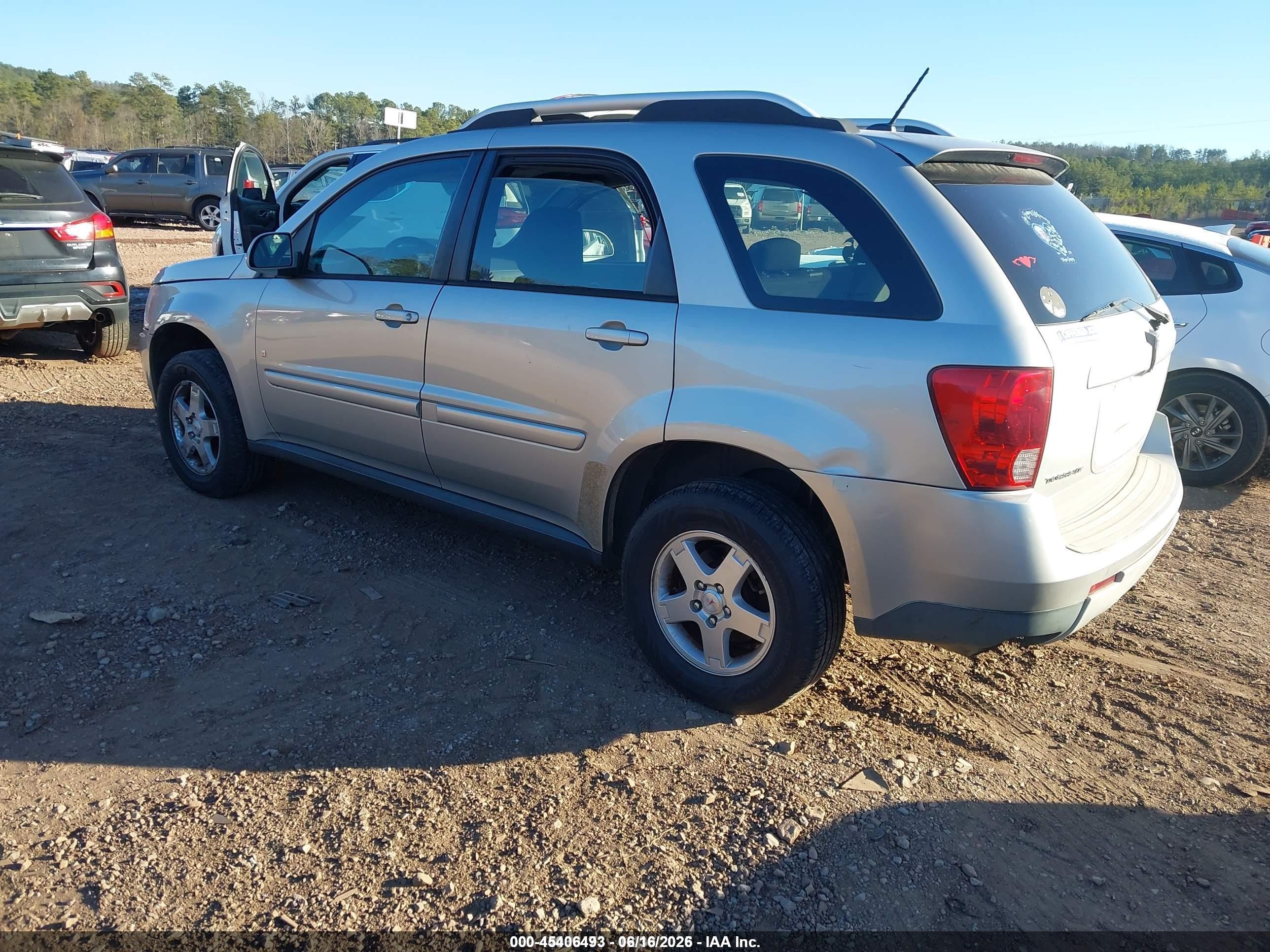 2008 Pontiac Torrent Серебряный vin: 2CKDL33F986301095