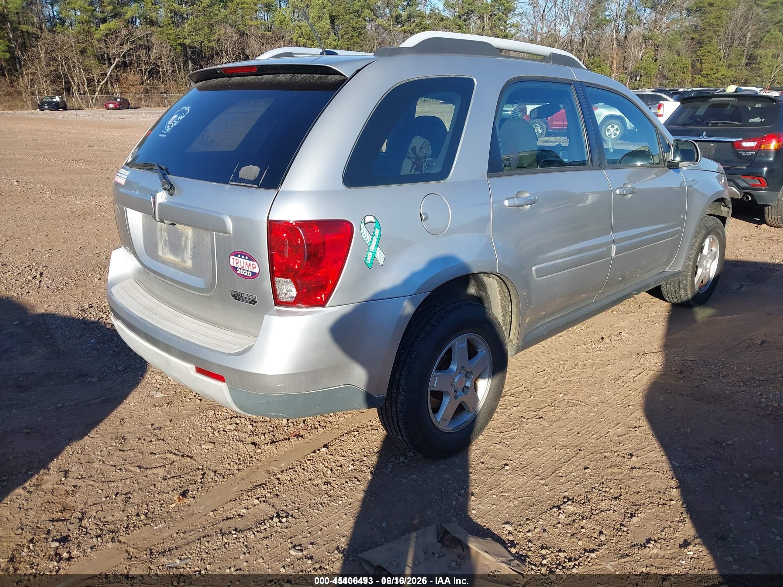 2008 Pontiac Torrent Серебряный vin: 2CKDL33F986301095