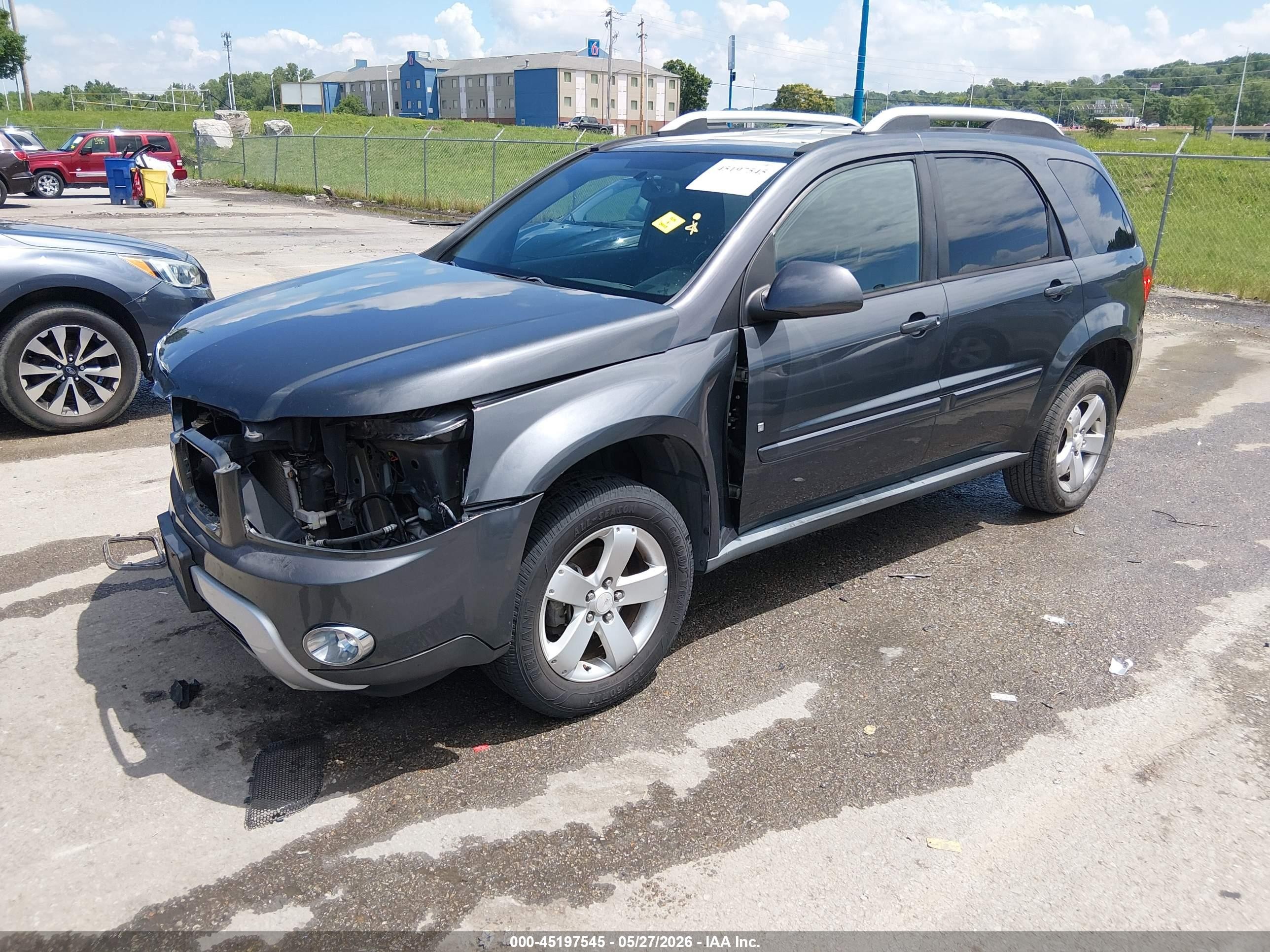 2009 Pontiac Torrent   Gray vin: 2CKDL33F996214315