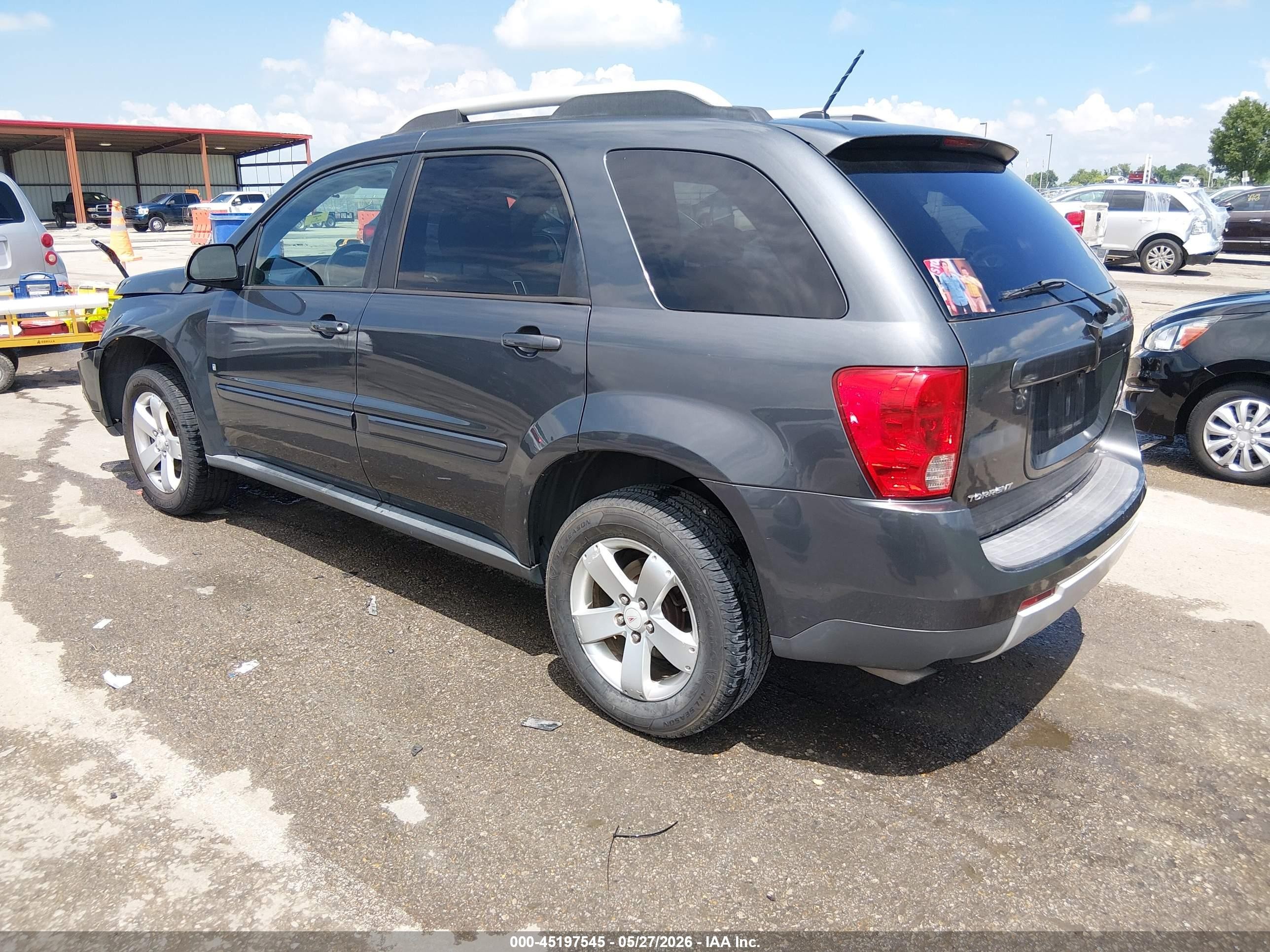 2009 Pontiac Torrent   Gray vin: 2CKDL33F996214315