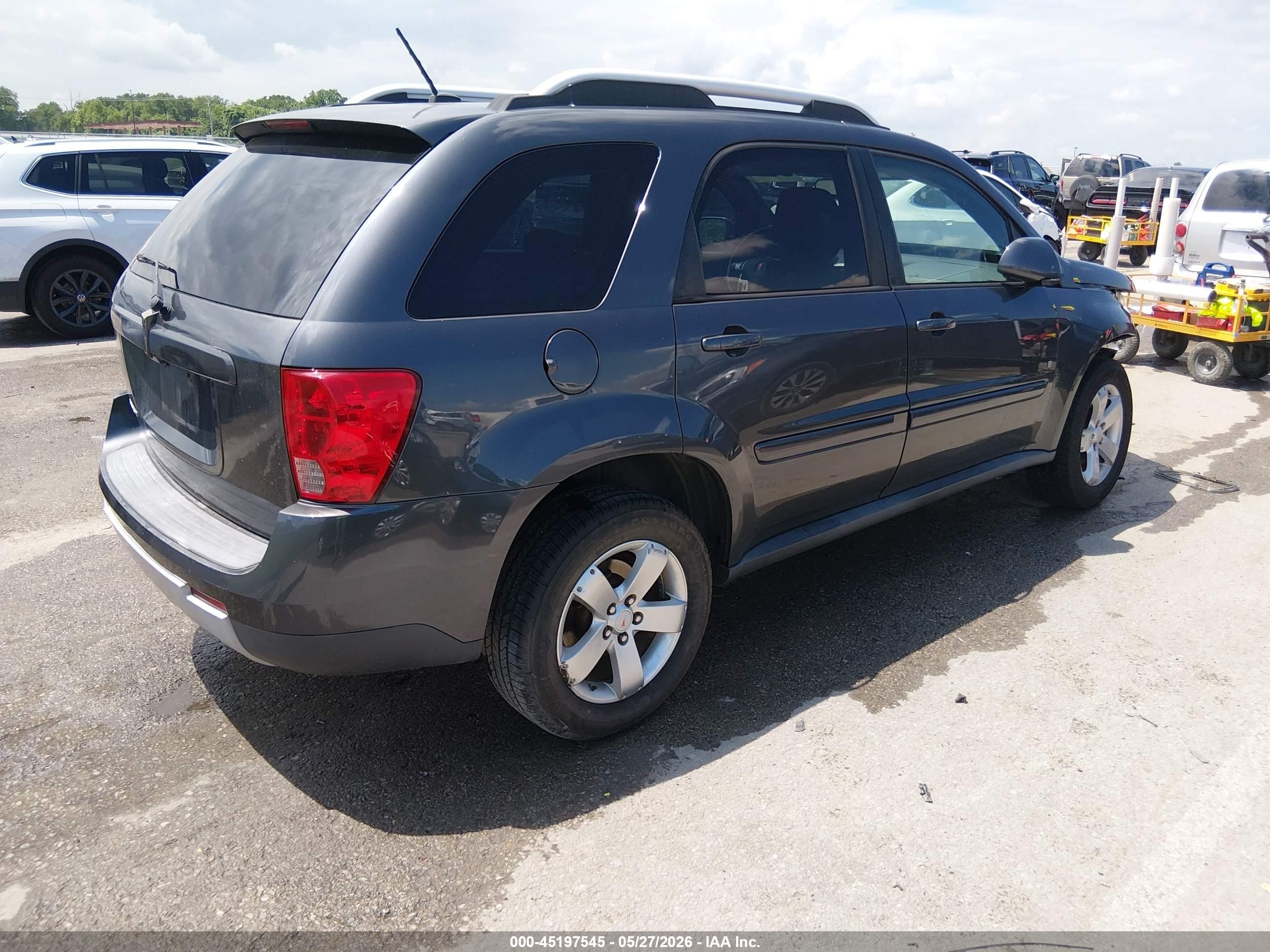 2009 Pontiac Torrent   Gray vin: 2CKDL33F996214315