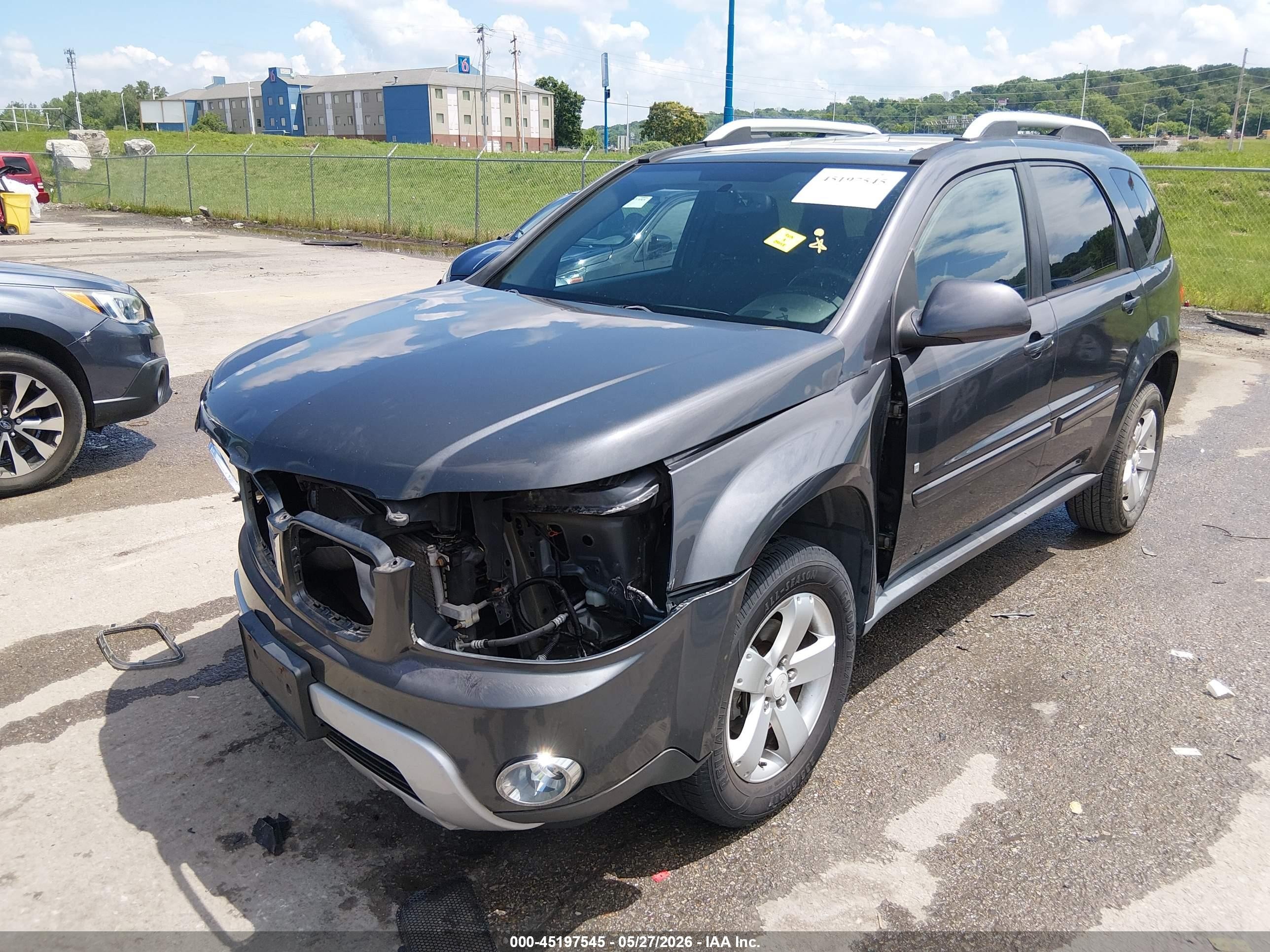 2009 Pontiac Torrent   Gray vin: 2CKDL33F996214315