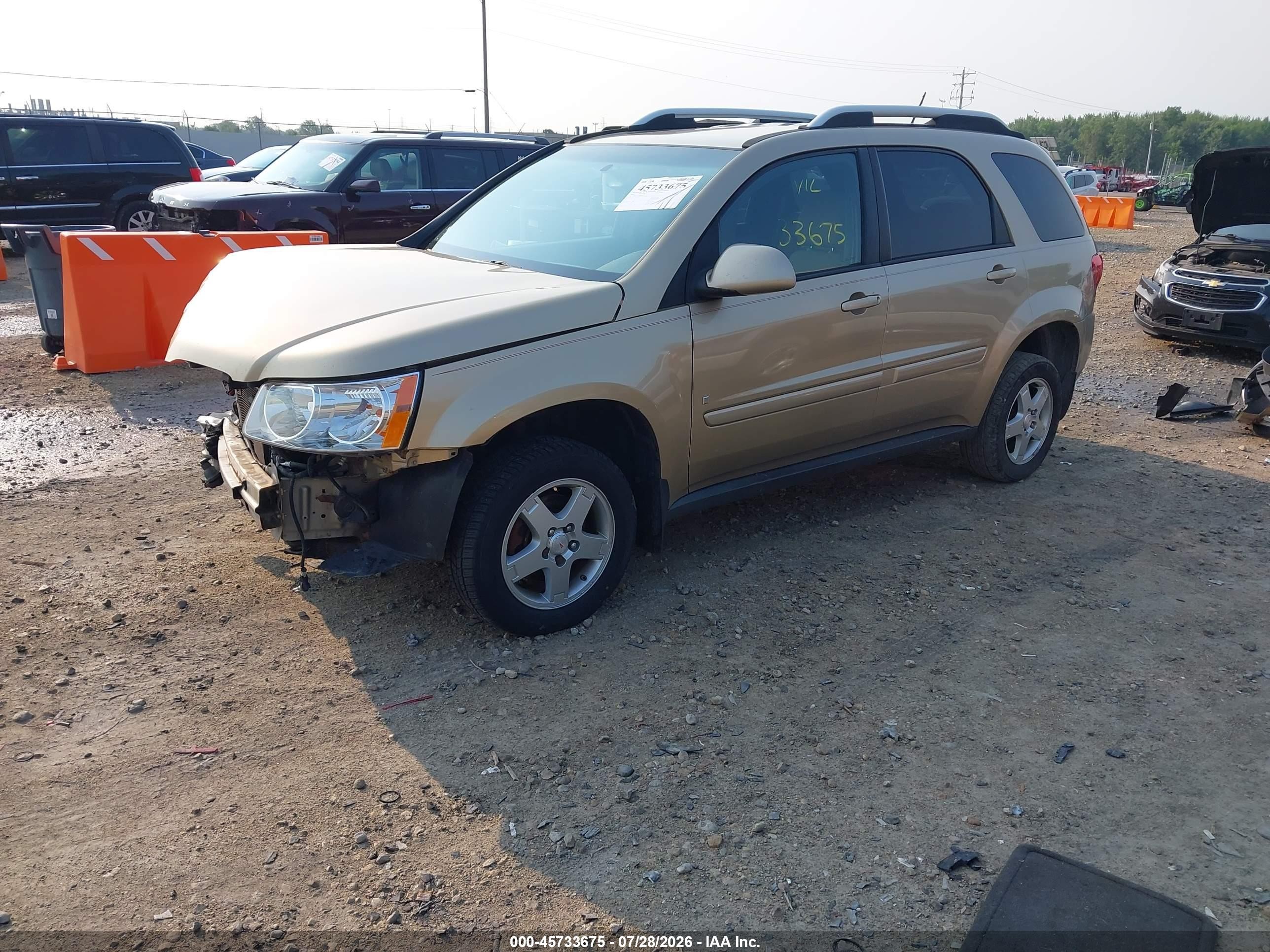 2008 Pontiac Torrent   Gold vin: 2CKDL33FX86034761