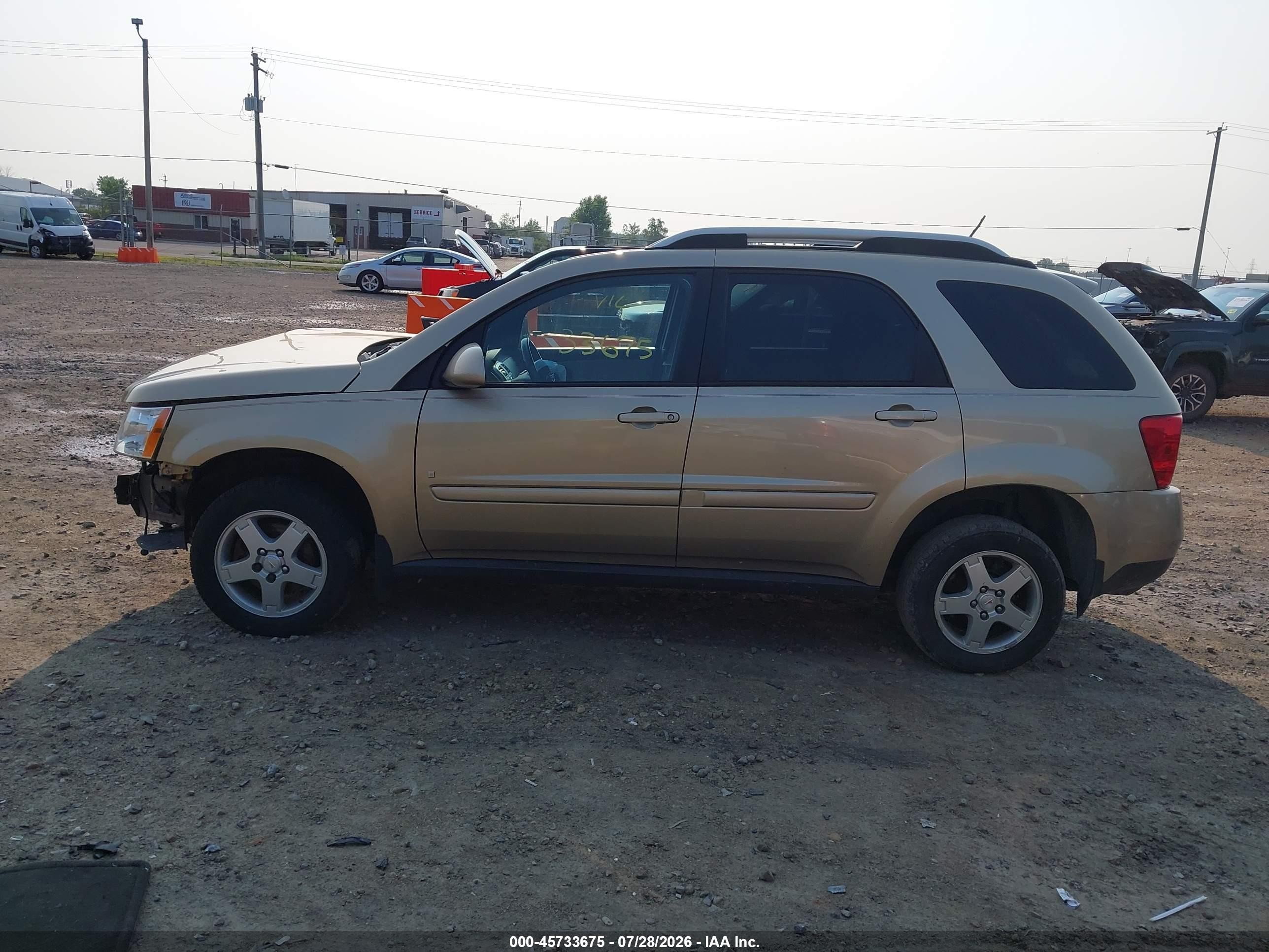 2008 Pontiac Torrent   Gold vin: 2CKDL33FX86034761