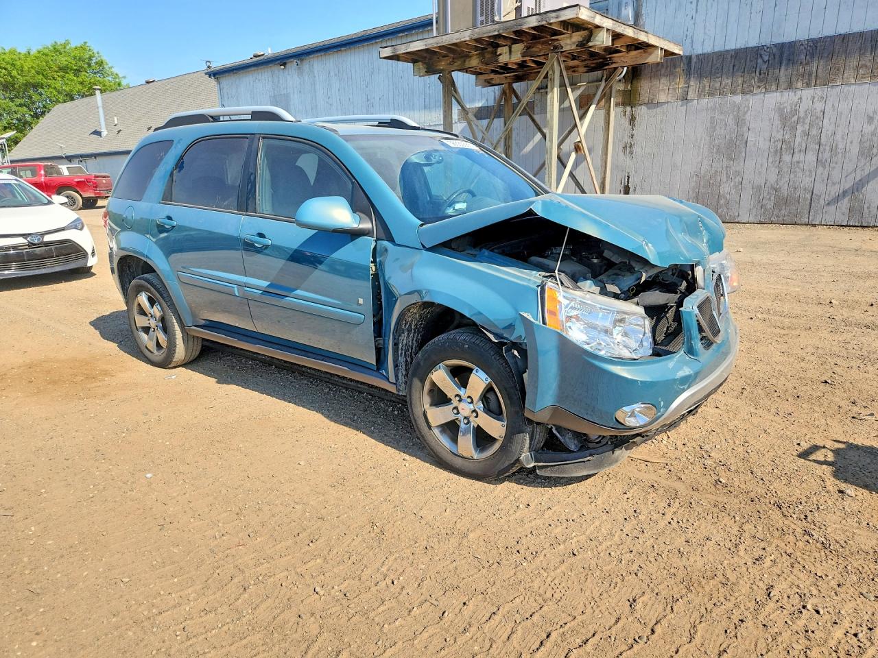 2008 Pontiac Torrent Blue vin: 2CKDL33FX86041726