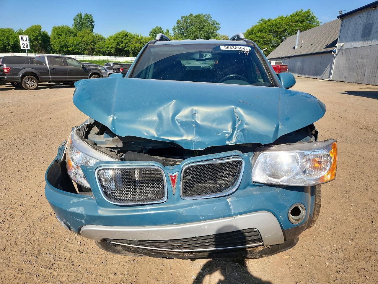 2008 Pontiac Torrent Blue vin: 2CKDL33FX86041726