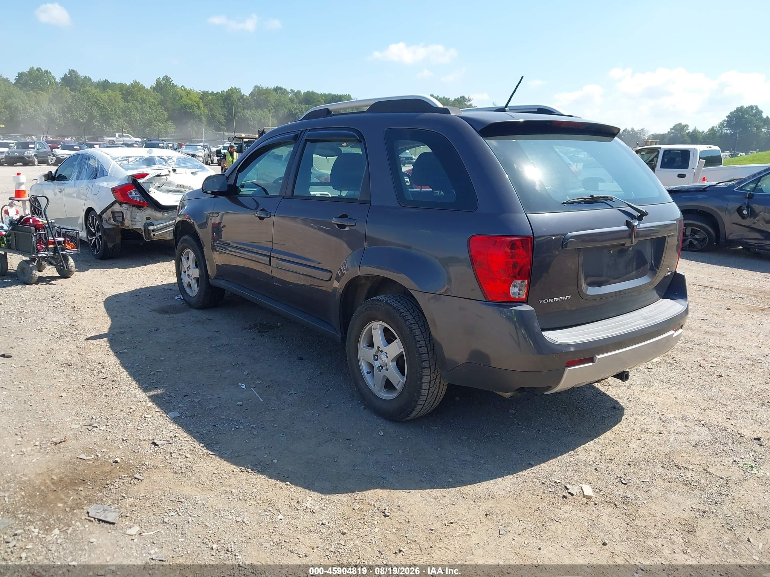 2008 Pontiac Torrent   Черный vin: 2CKDL43F186292785