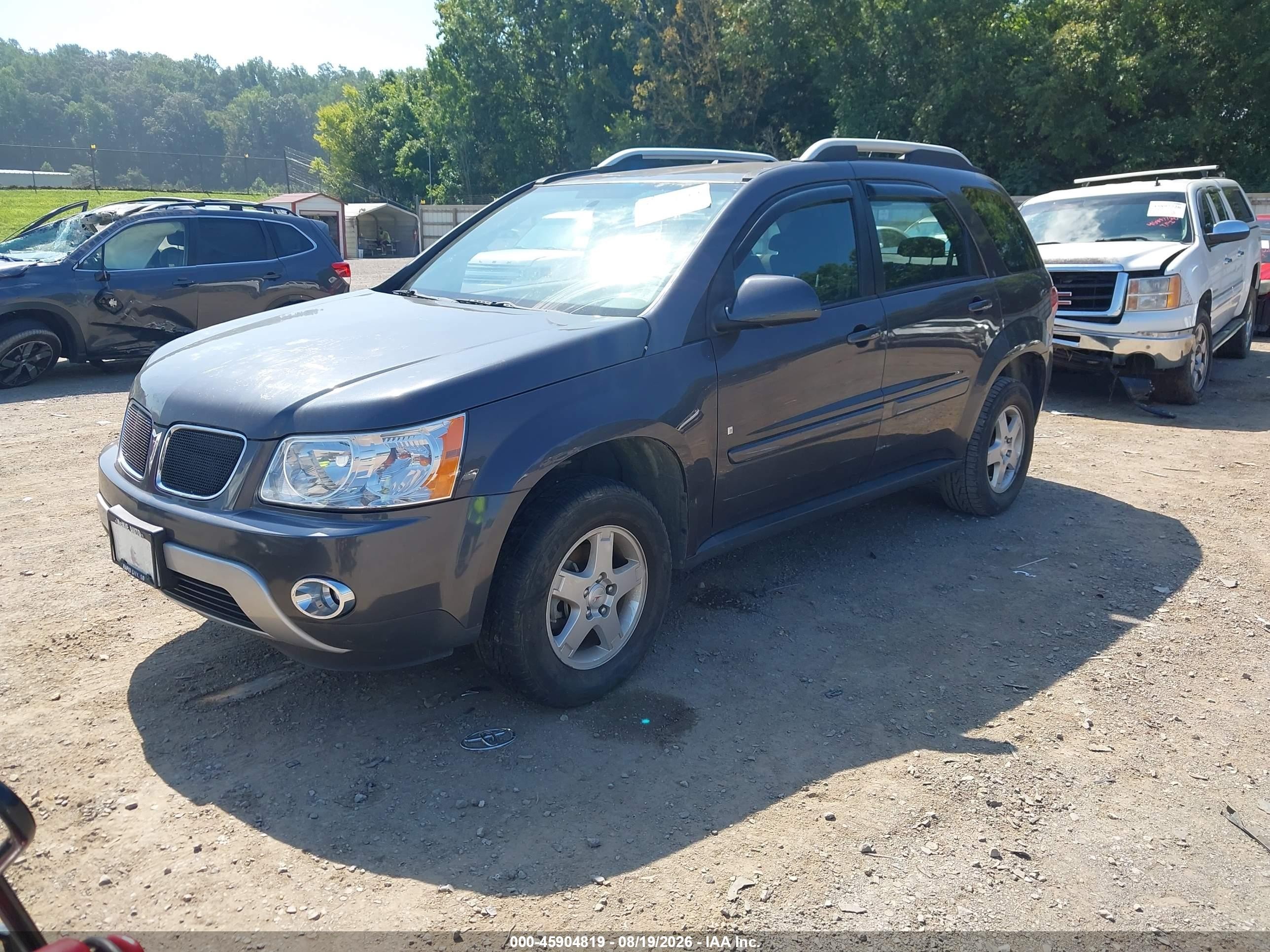 2008 Pontiac Torrent   Черный vin: 2CKDL43F186292785