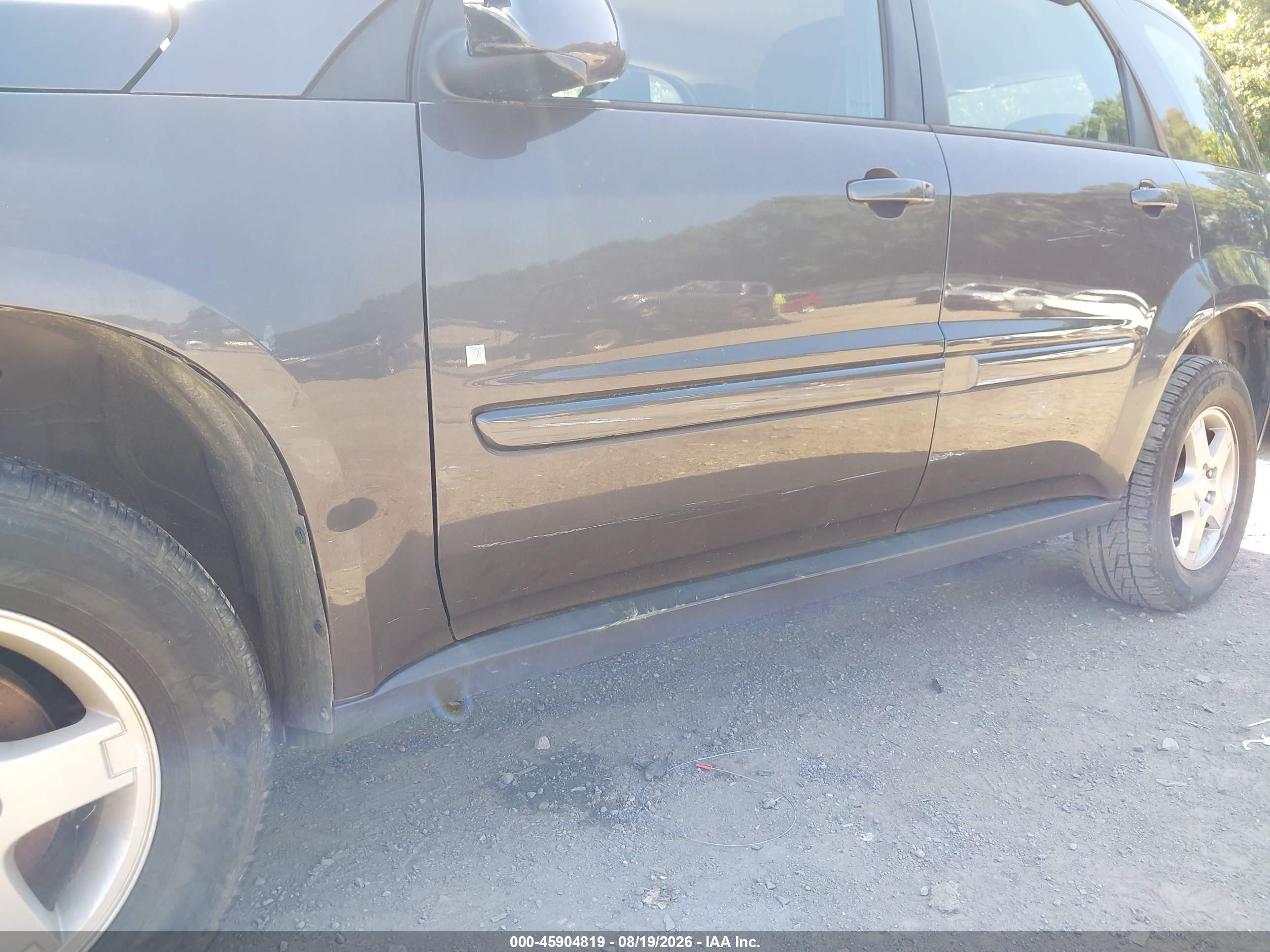 2008 Pontiac Torrent   Черный vin: 2CKDL43F186292785