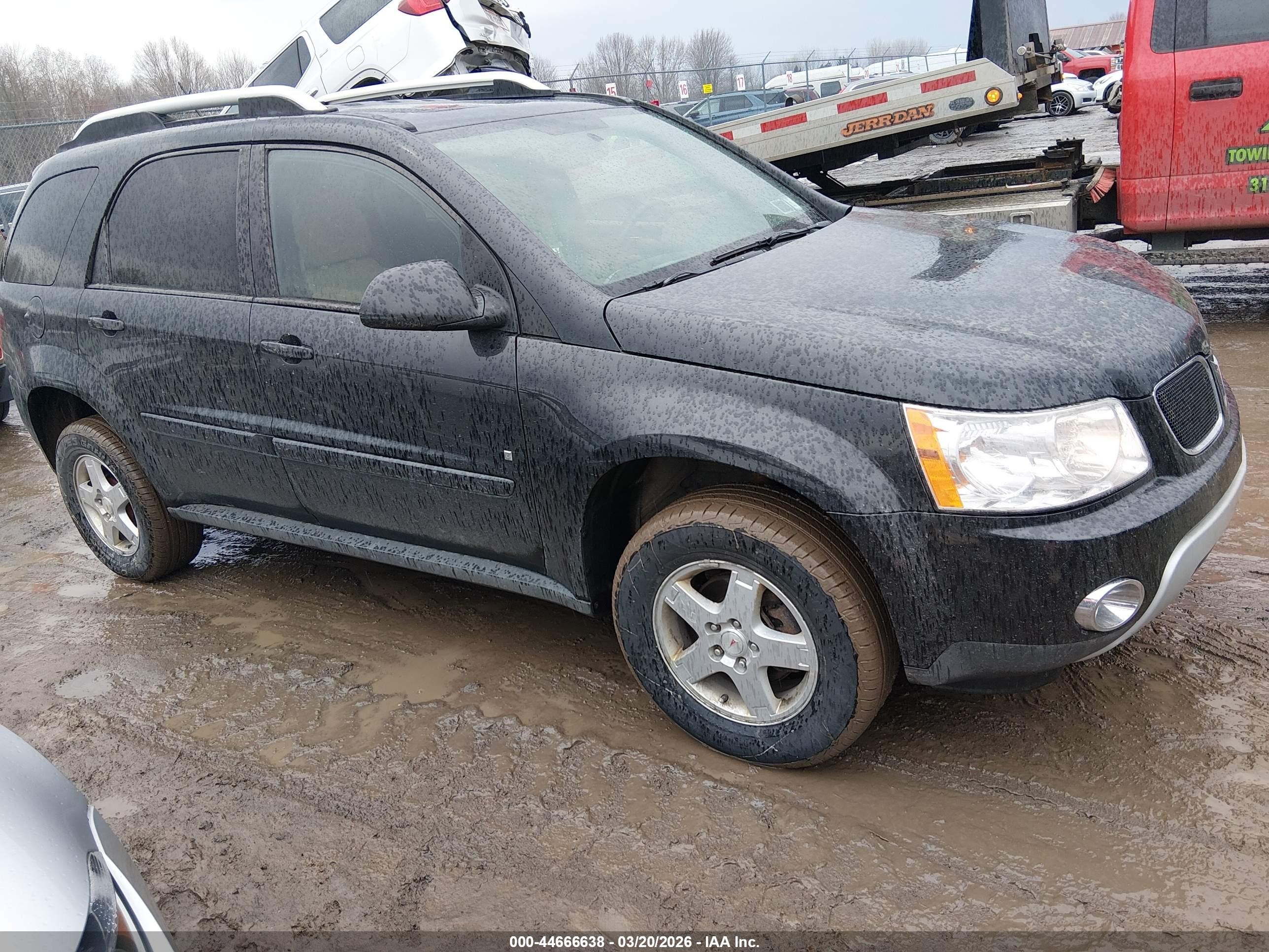 2009 Pontiac Torrent   Черный vin: 2CKDL43F196217473