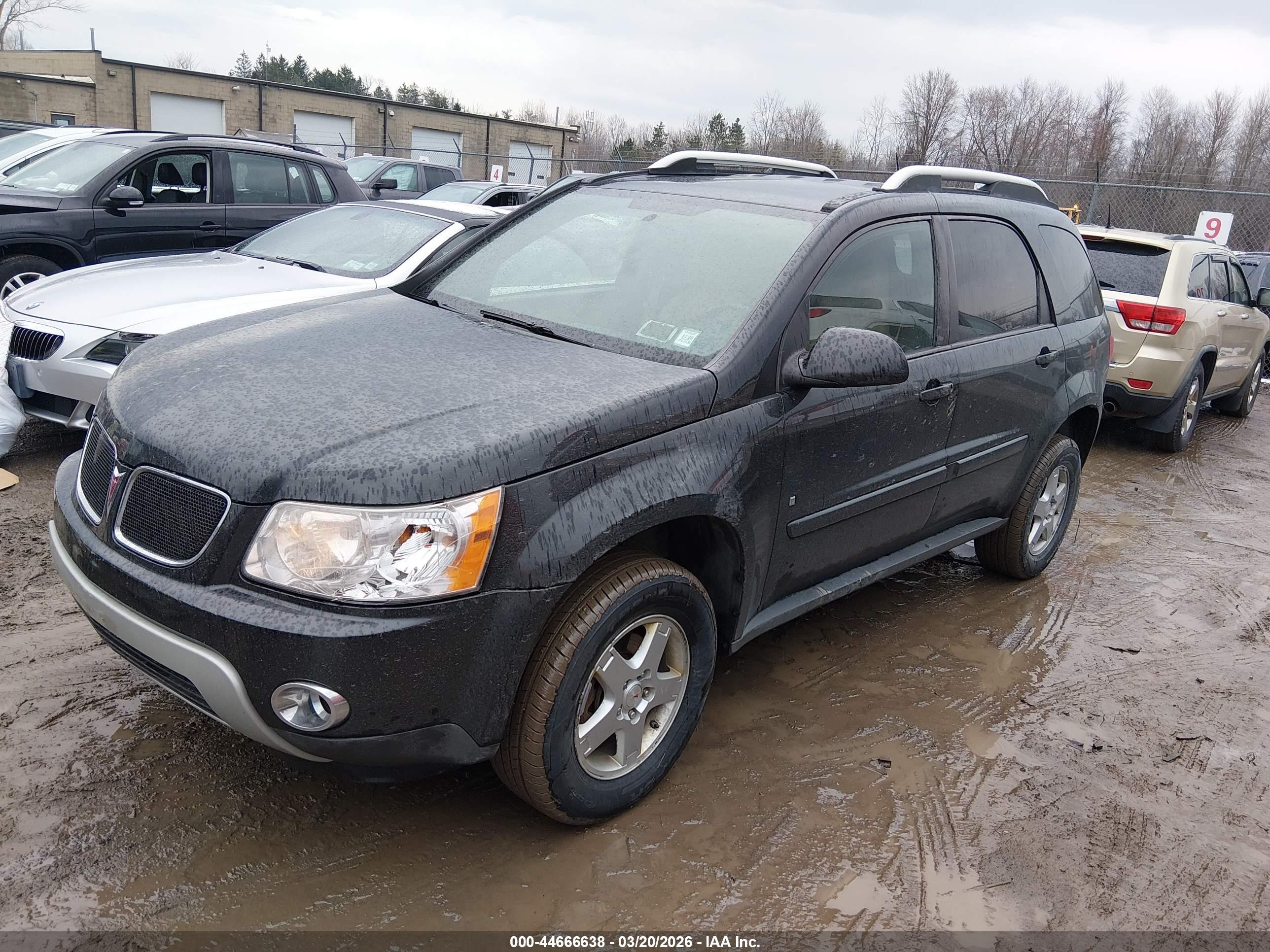 2009 Pontiac Torrent   Black vin: 2CKDL43F196217473