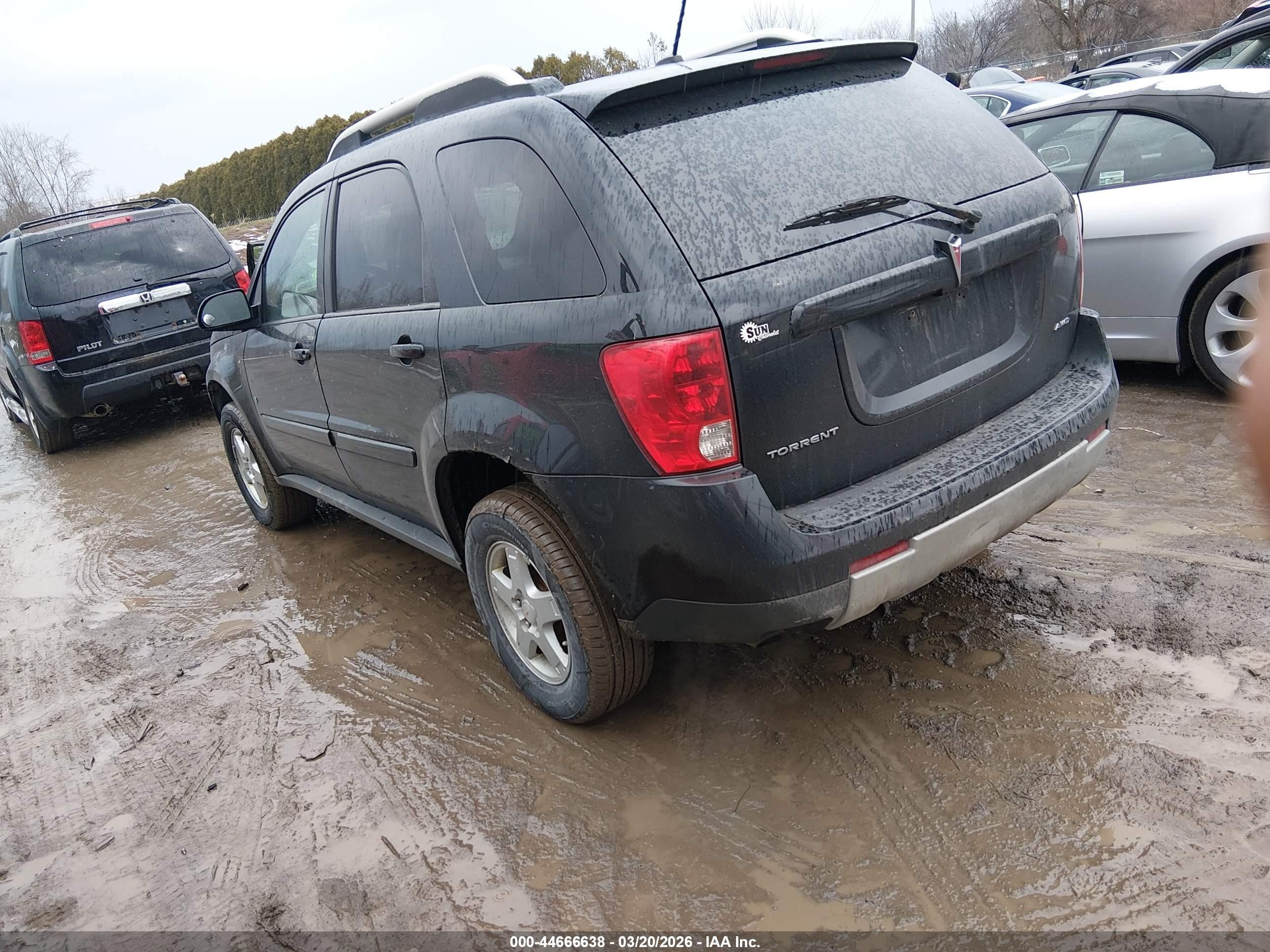 2009 Pontiac Torrent   Black vin: 2CKDL43F196217473